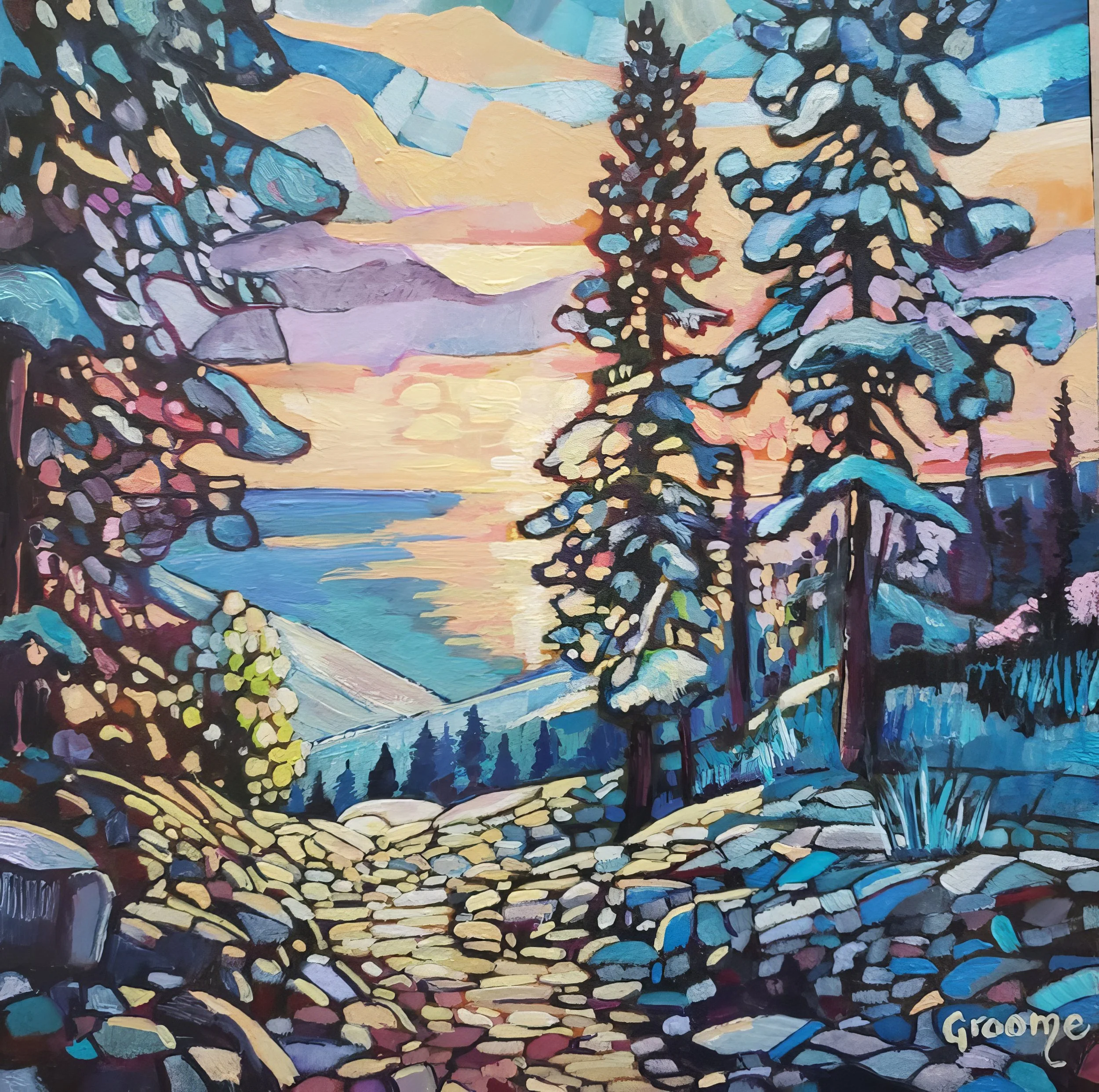 Snowdance, 6x6, Oil on Panel, Sold.jpg