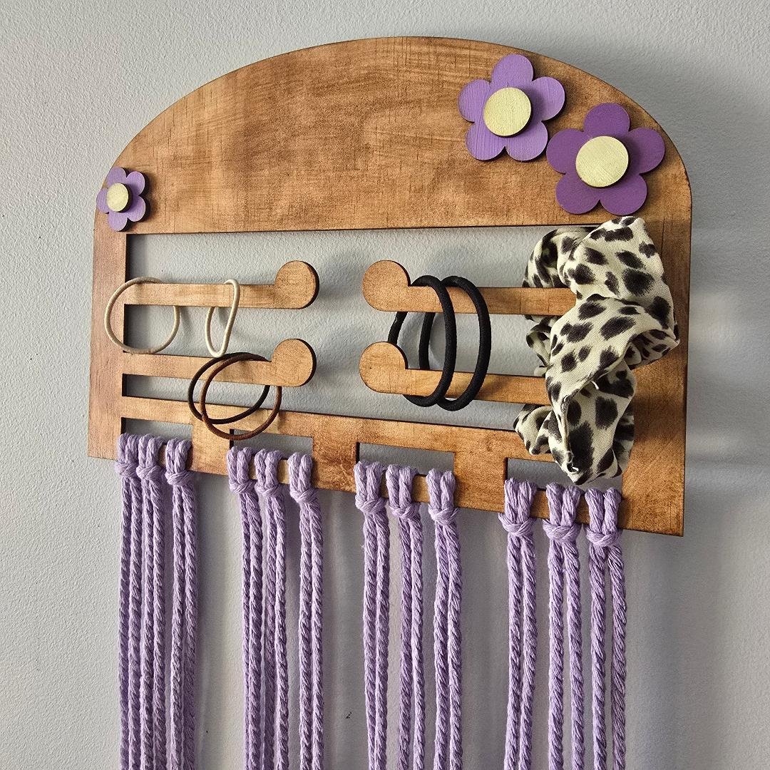 Hair Accessories Hanger - PURPLE