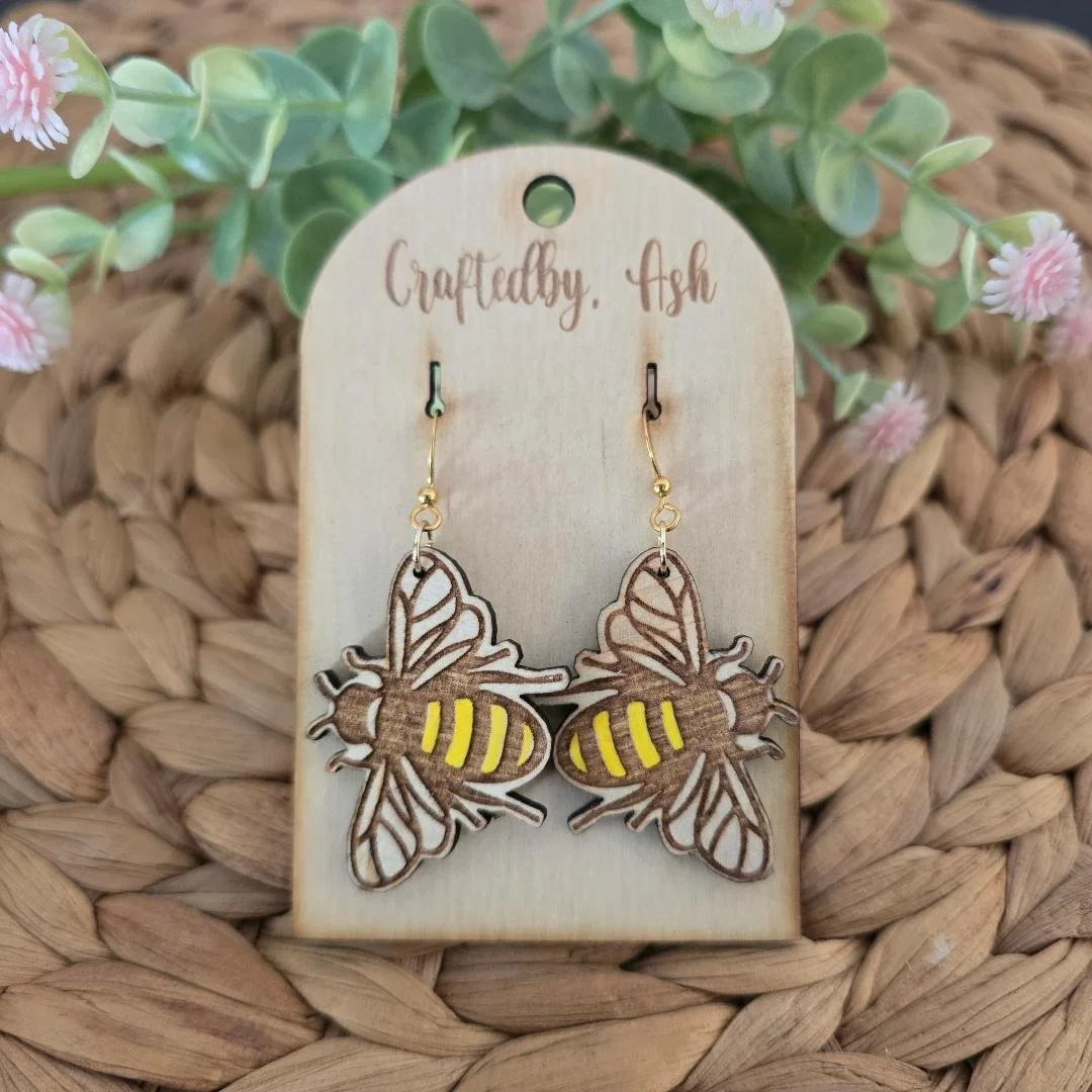 Bees - BOHO Hooks Yellow.jpg