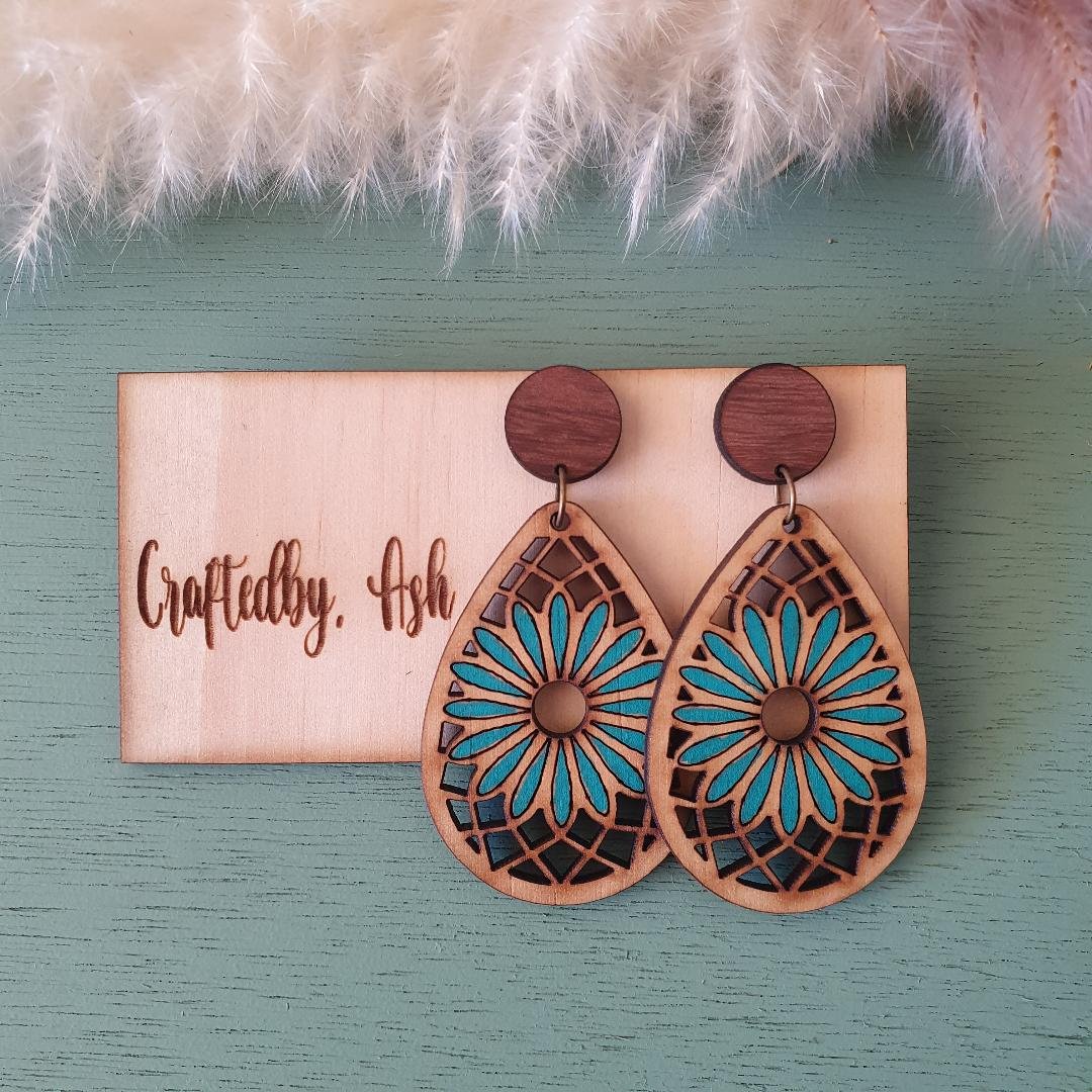 Earrings - Spiral Flower Aqua.jpg