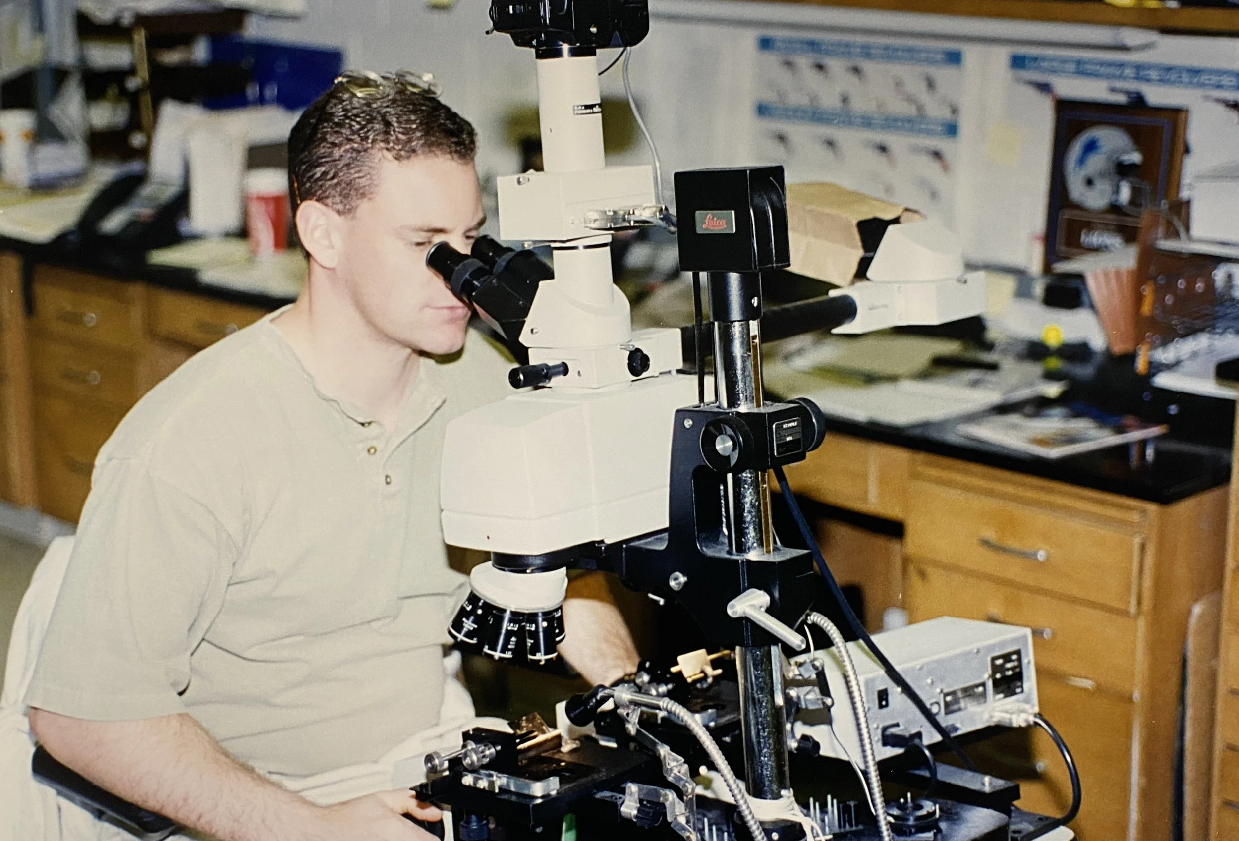Mid 1990s at the Georgia Bureau of Investigation laboratory near Atlanta