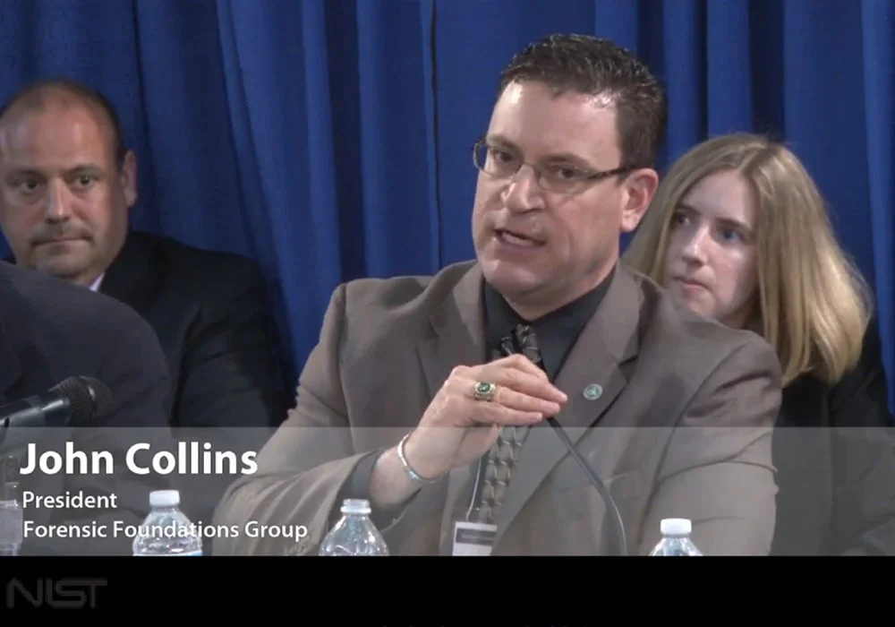 Washington DC, testimony before the National Forensic Science Commission