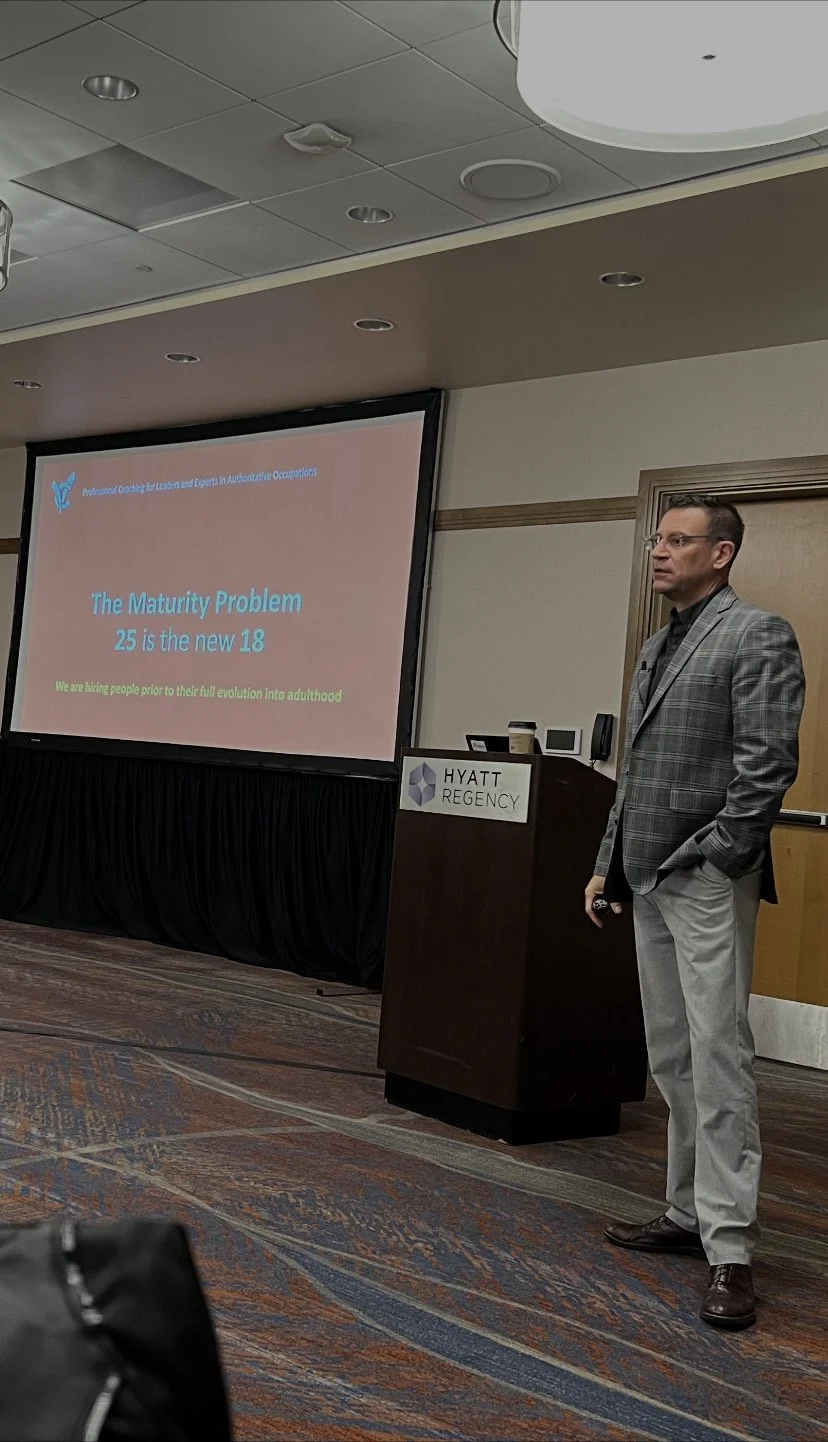 Copresenting at a leadership workshop for forensic DNA experts at the International Symposium on Human Identification.