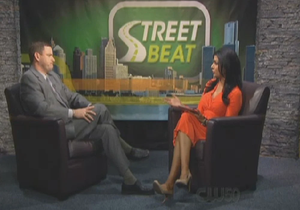 CBS News Detroit, Street Beat interview on Detroit rape kit crisis (~2011)