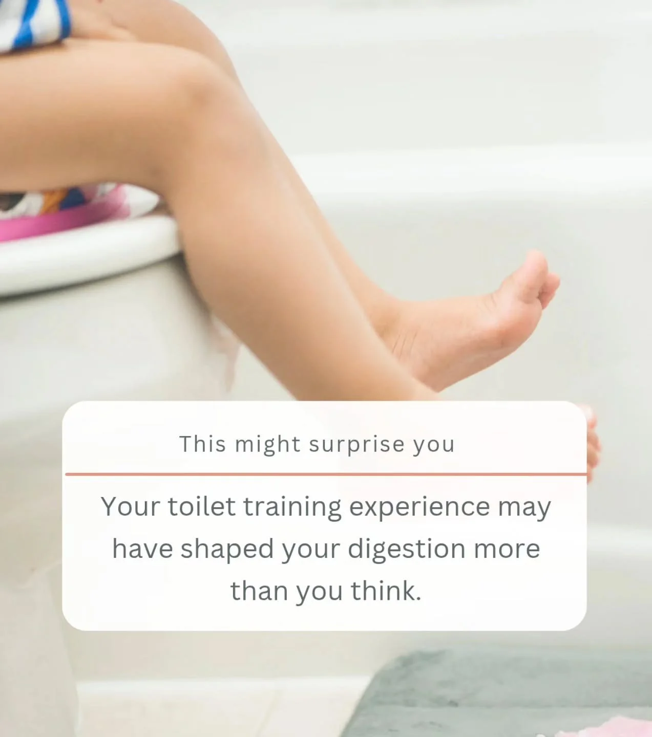 As a toddler mom and gut-focused naturopath, going through toilet learning with my child has made me reflect on how impactful this stage can be in shaping our digestion.

Toilet learning isn&rsquo;t just about ditching the diaper.

It&rsquo;s about l