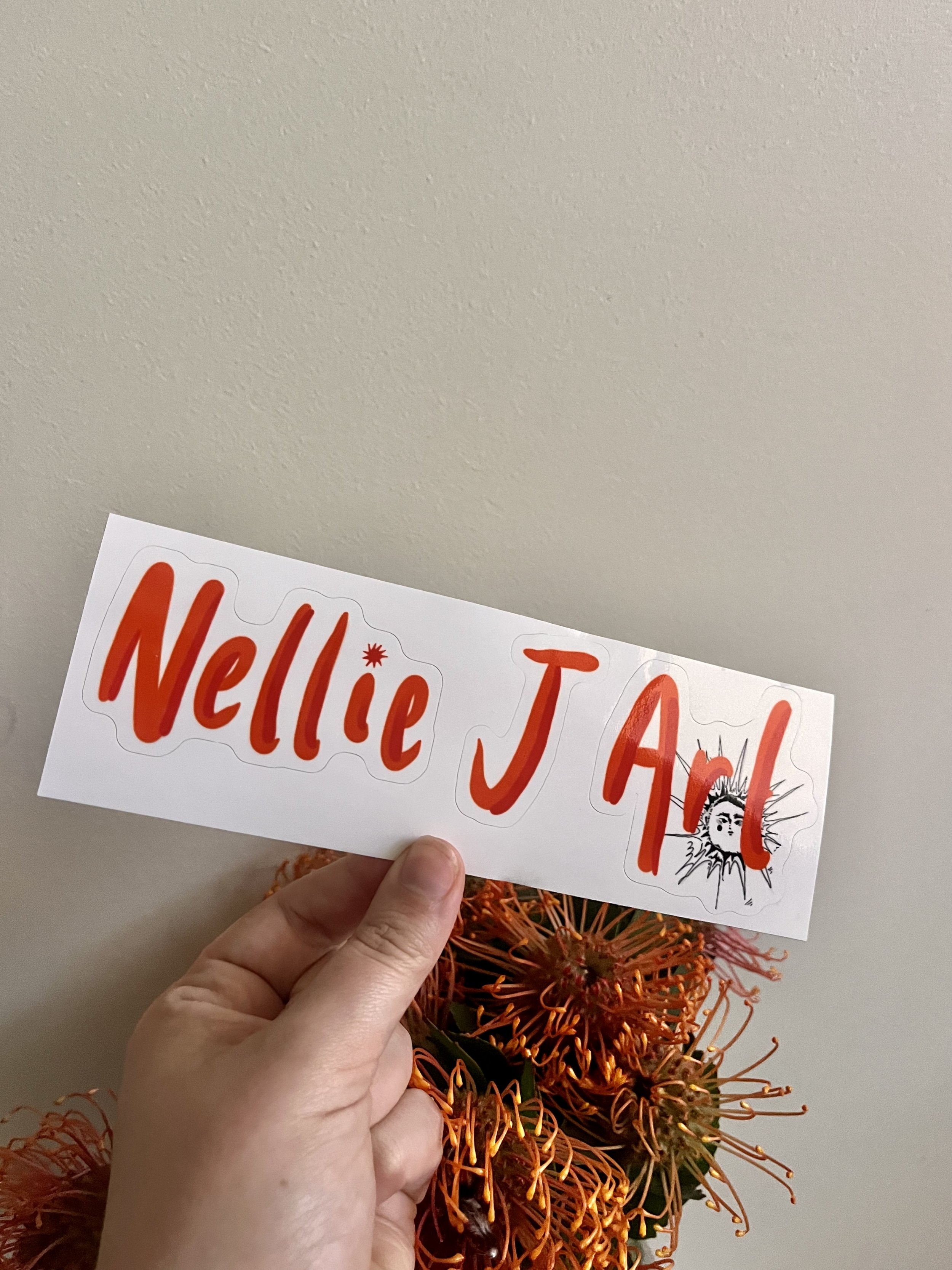 Nellie J Art stickers