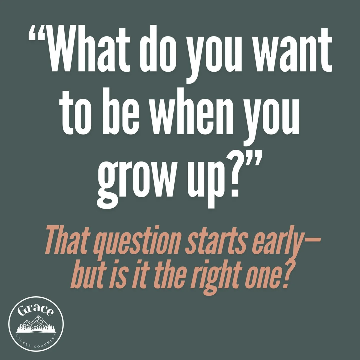 We&rsquo;ve all heard the question: &ldquo;What do you want to be when you grow up?&rdquo; But the better question is, &ldquo;God, who did You create me to be?&rdquo;

In my latest blog, I share reflections on discovering calling, career clarity, and