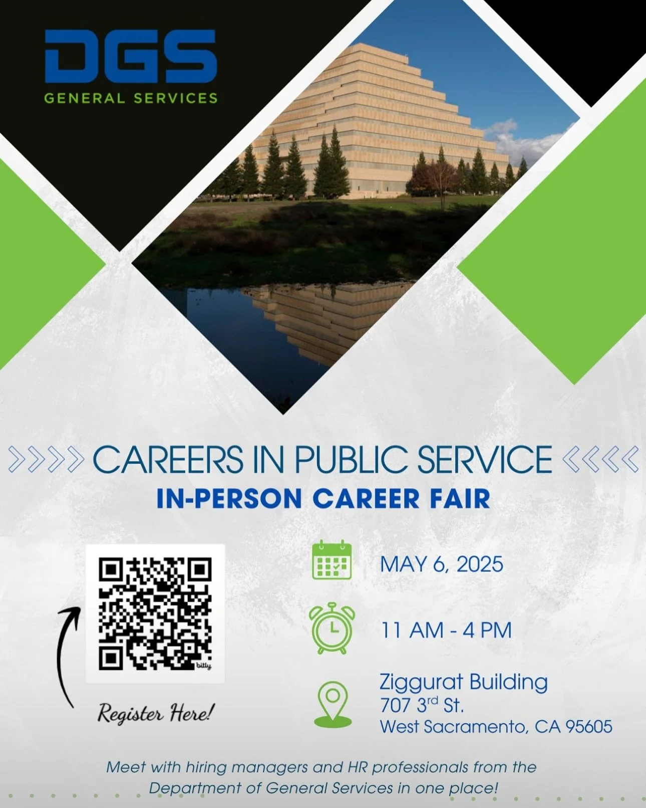 @dgscalif is hosting a career fair. The State of California gets a bad wrap as being hard to navigate, but one you know it&rsquo;s not as hard as you think. Click the link in my bio and schedule a free 15 minute exploratory session.