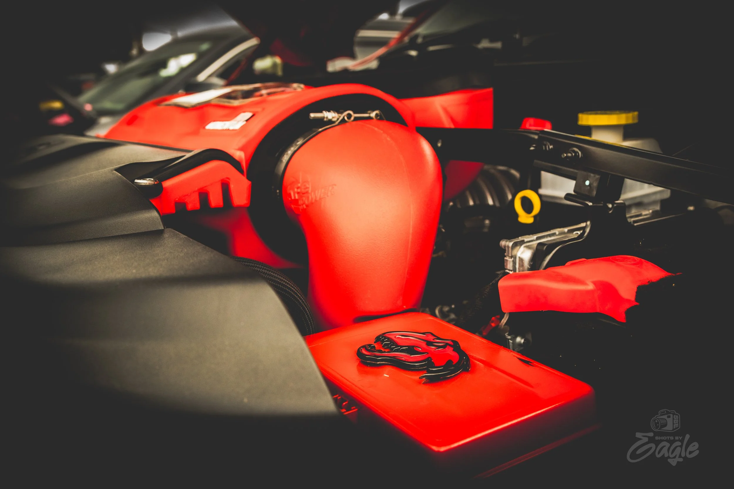 ram trx engine bay
