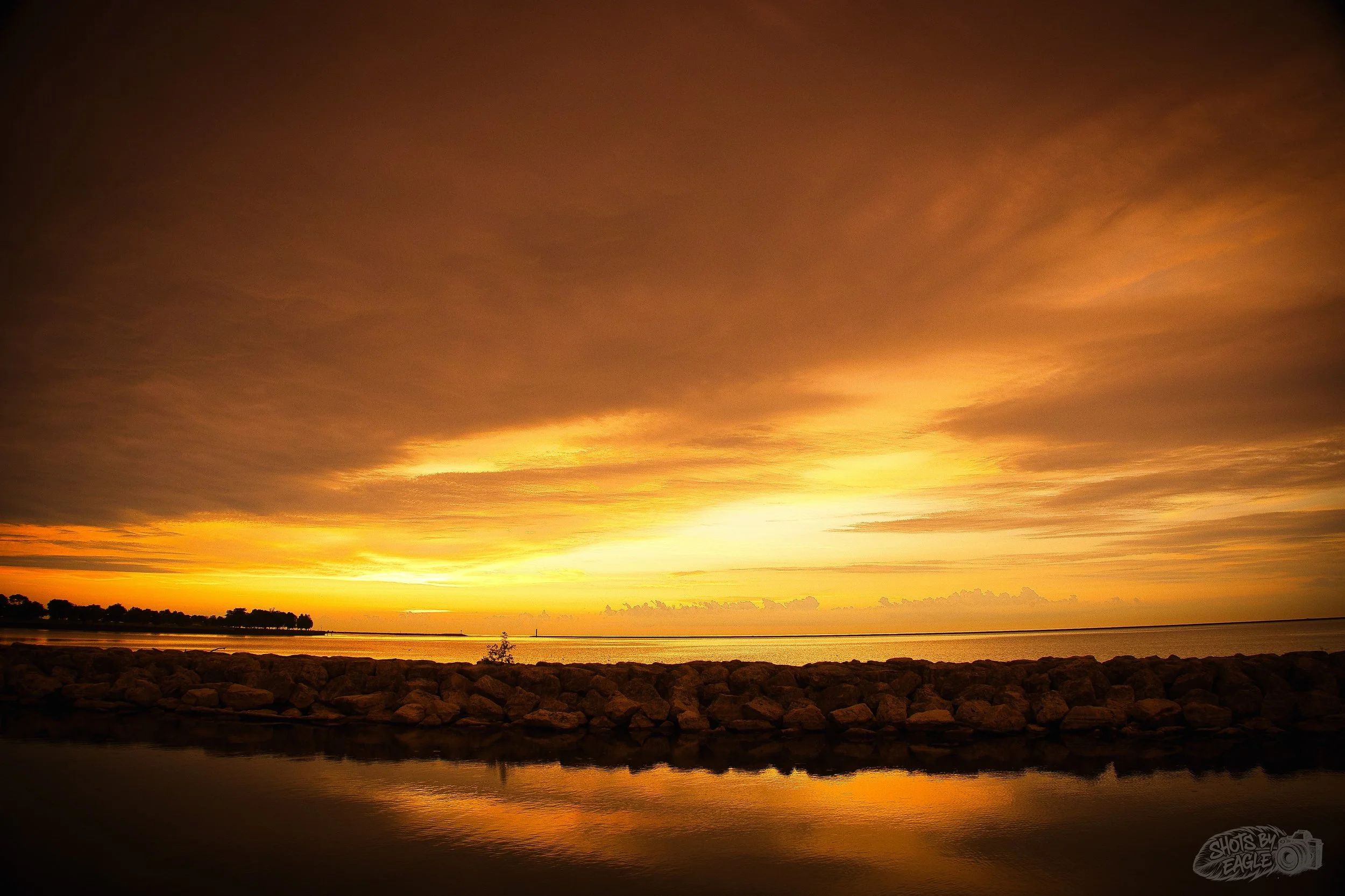 Sunrise over Lake Michigan