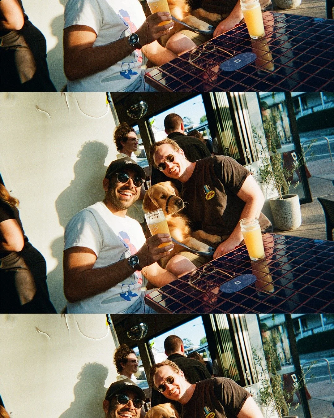 best drinking companion? the dog.

grab a spot outside, bring the whole crew, four legs and all 🐶

see you soon.
