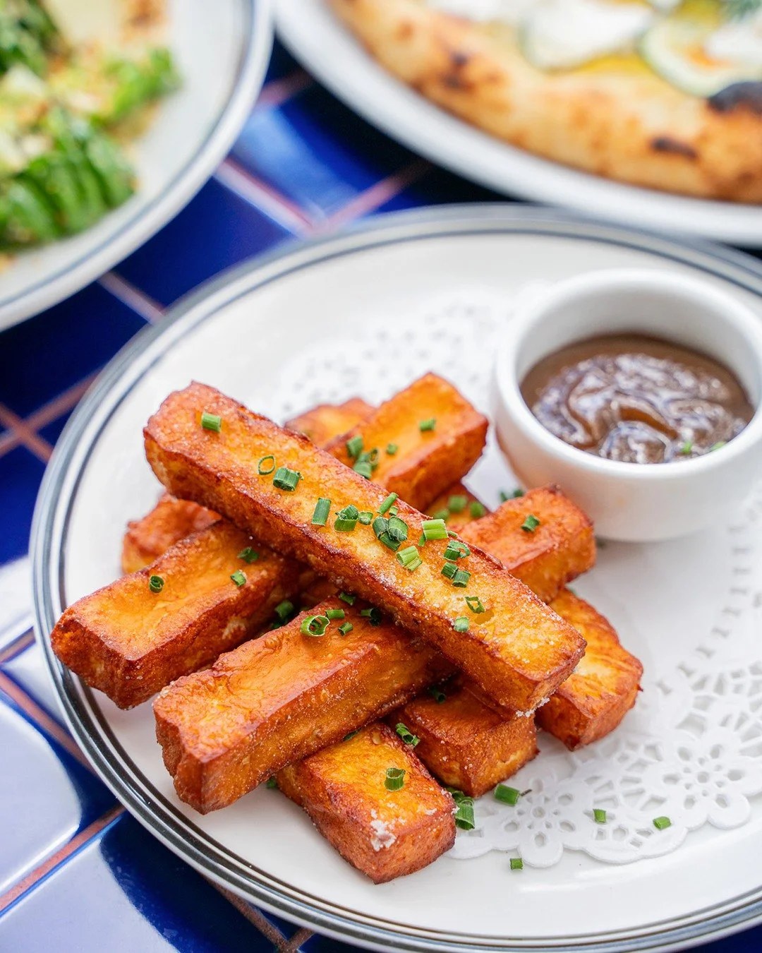 consider this your entree sorted.

halloumi fries, onion salt and miso ketchup, the kind of thing you order once and immediately add to every visit. 

come have a piece.