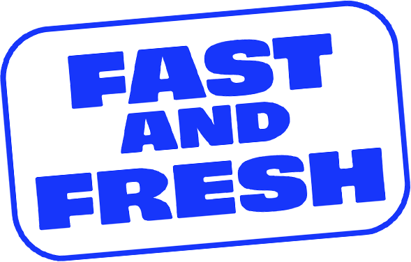 Range Pizza Fast And Fresh Sticker in Camp Hill