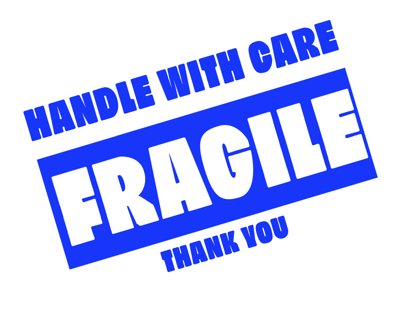 Range Pizza Handle With Care Sticker in Camp Hill