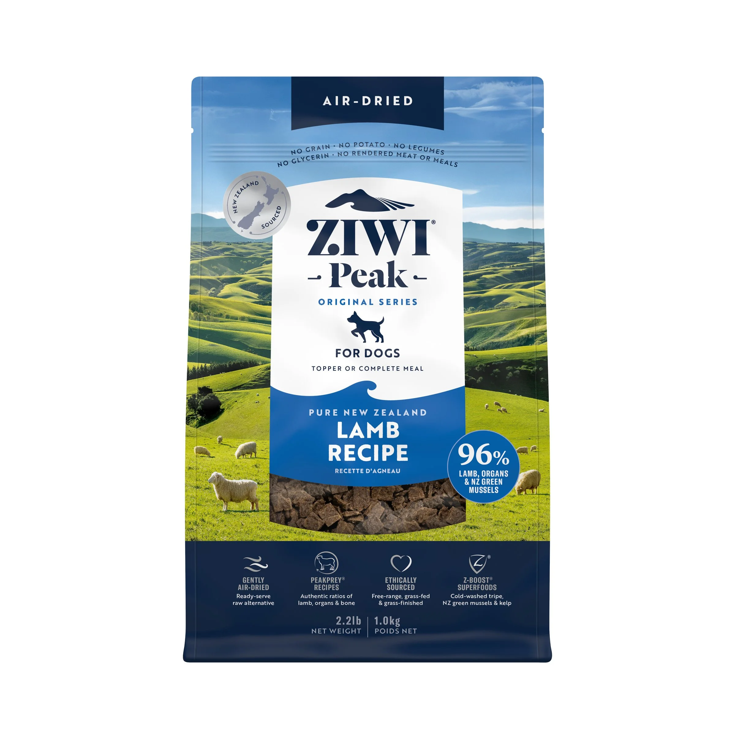 Ziwi Peak Lamb Air Dried Dog Food
