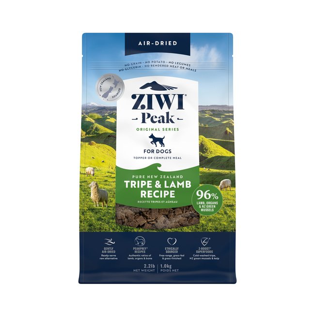 Ziwi Peak Tripe & Lamb Air Dried Dog Food