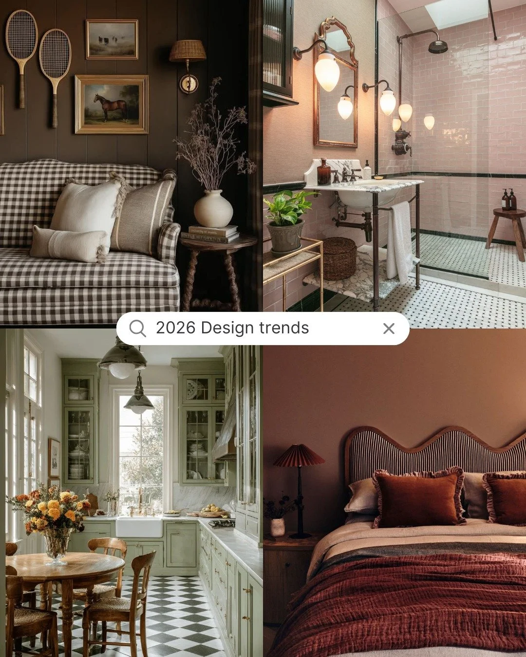 How our Pinterest board has been looking lately ☝️
ㅤ
This year, we are leaning into colors, vintage vibe, and intentional design in every space. Classic and timeless, yet fun and inviting. Shapes, styles, and colors that scream fun &amp; personality,