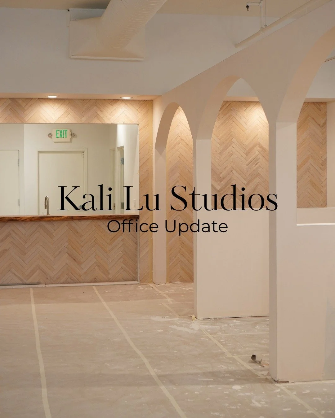 Kali-Lu Studios update ✔️
ㅤ
Lots happening behind the scenes! Our future studio is quickly coming to life and we couldn&rsquo;t be more excited.
ㅤ
From walls going up to choosing paint colors and wallpaper, every step is bringing us closer to opening
