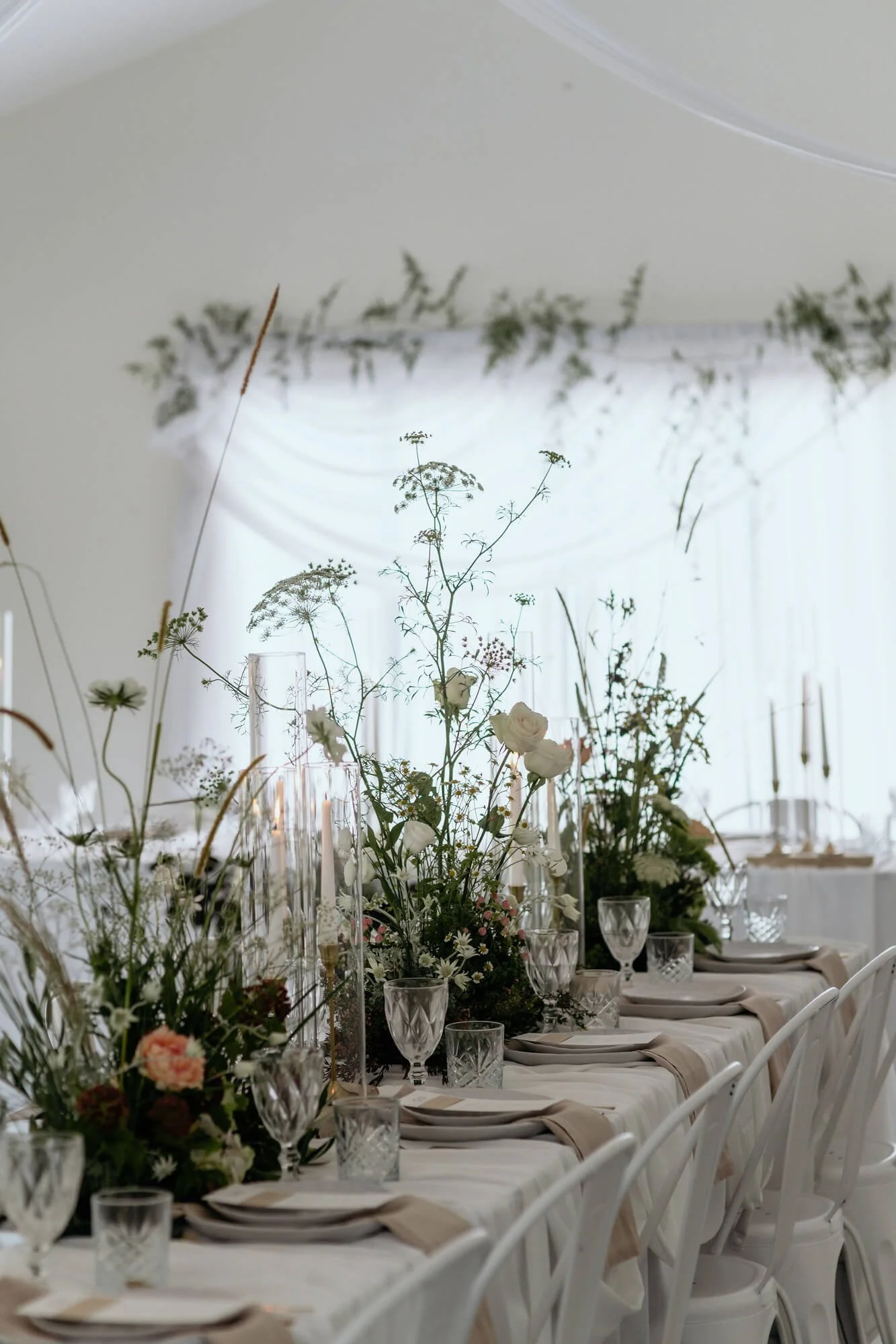 The Barn Port Stephens wedding reception details
