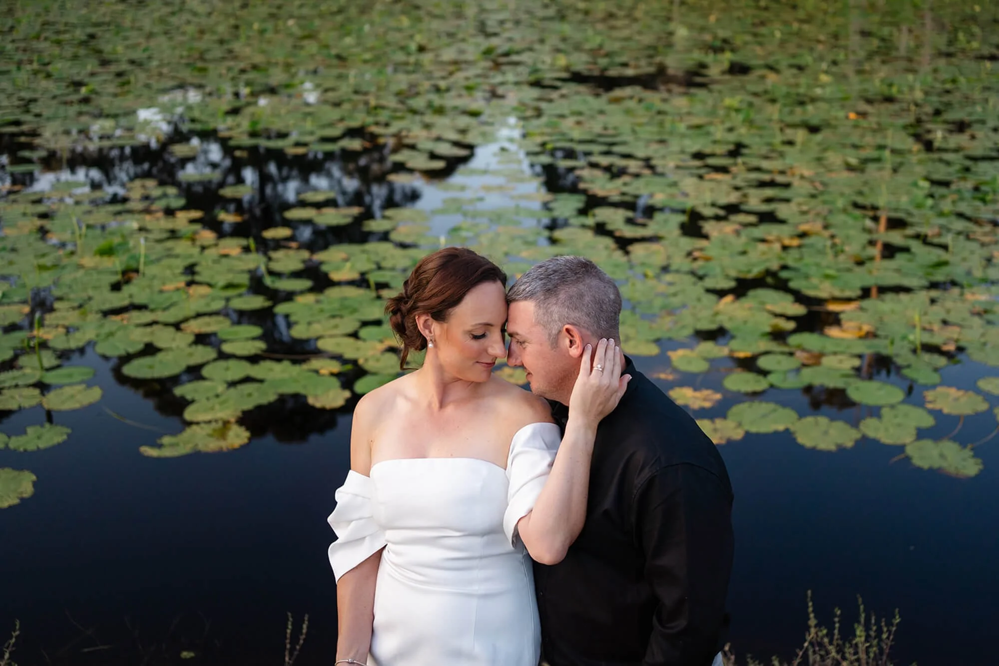 Lily dam The Barn Port Stephens wedding