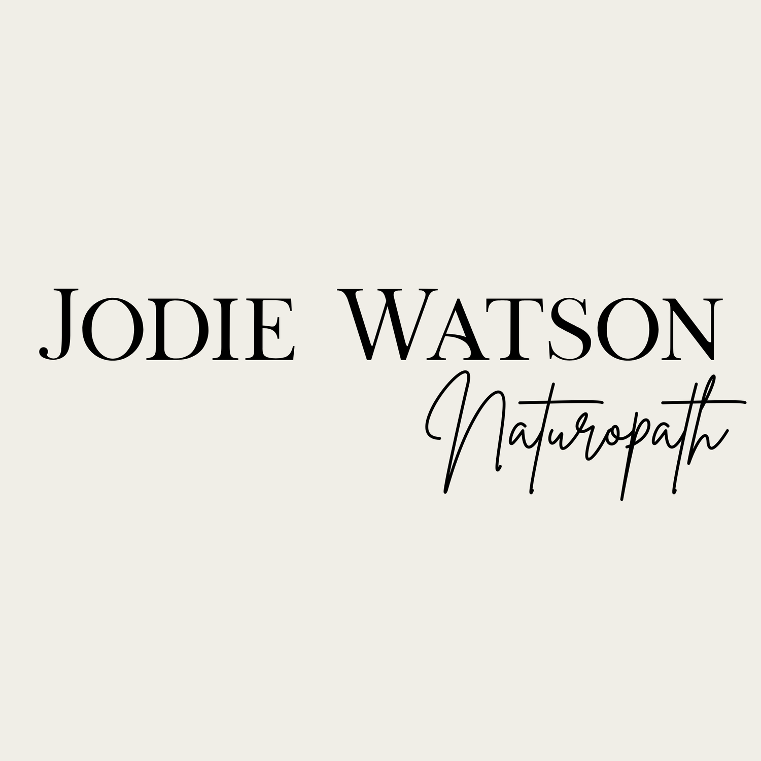 Jodie Watson Naturopath