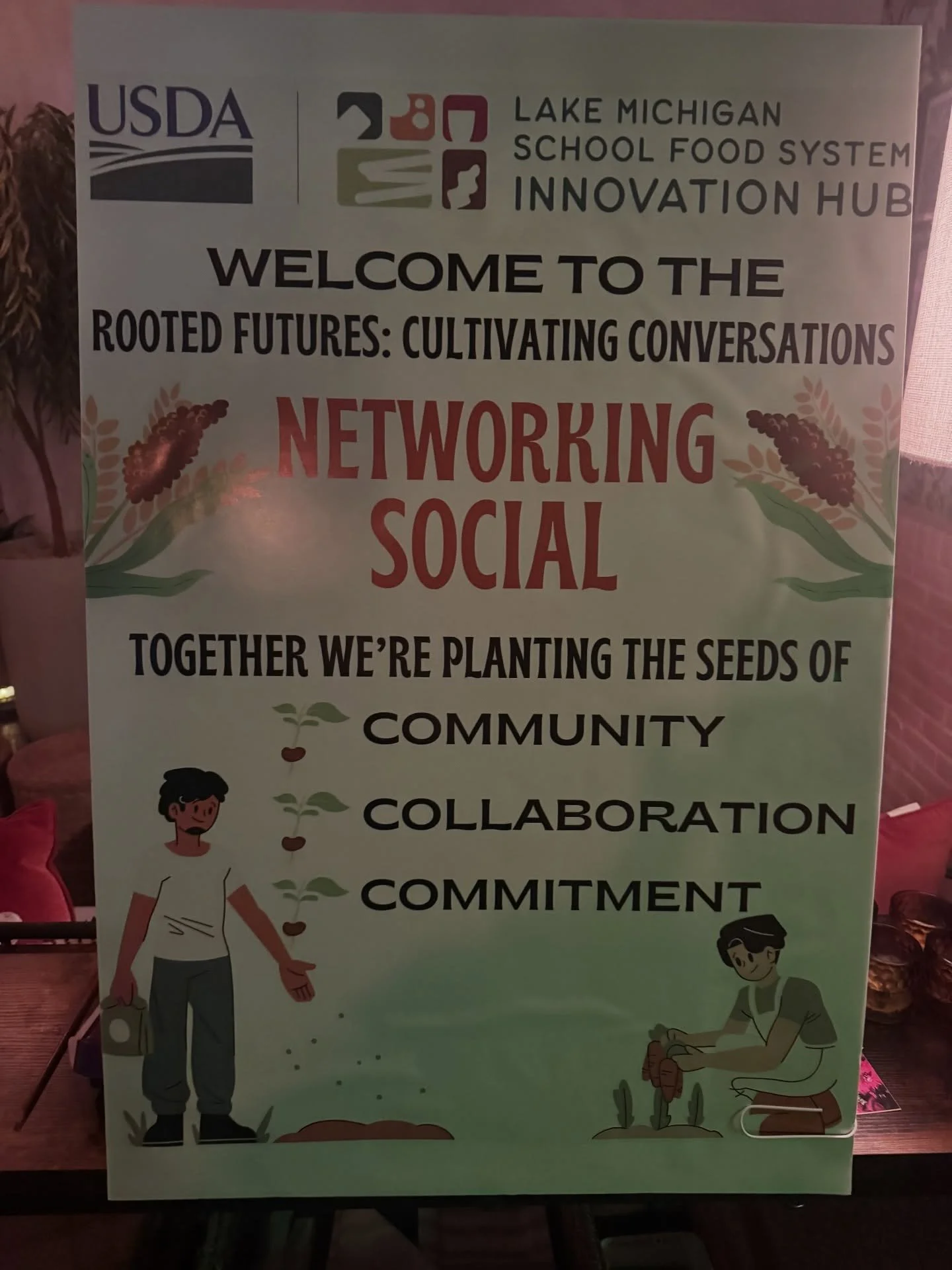 Our founder, Chris Corkery, spent the week soaking up inspiration at the 10th National Farm to Cafeteria Conference 🌾✨ Big ideas, great people, and lots of love for the farm to institution movement.
