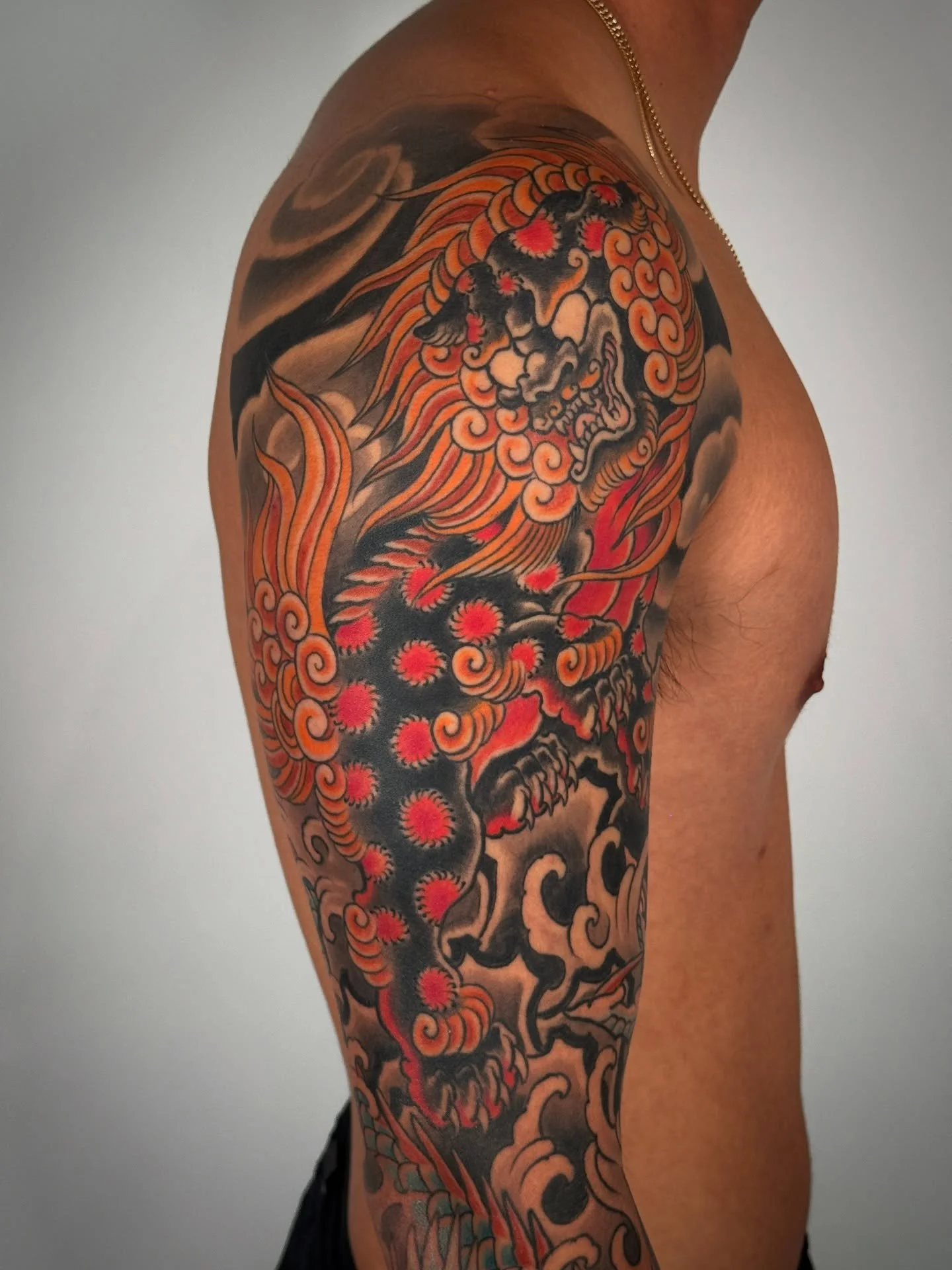 I was able to get healed pics of Anthony&rsquo;s sleeve we finished up last month in San Diego, Thank you! 
Now booking appointments @westtexastattoo 
Message me to book your next sleeve! 
Email: pete@petevaca.com or clicking the booking form link in