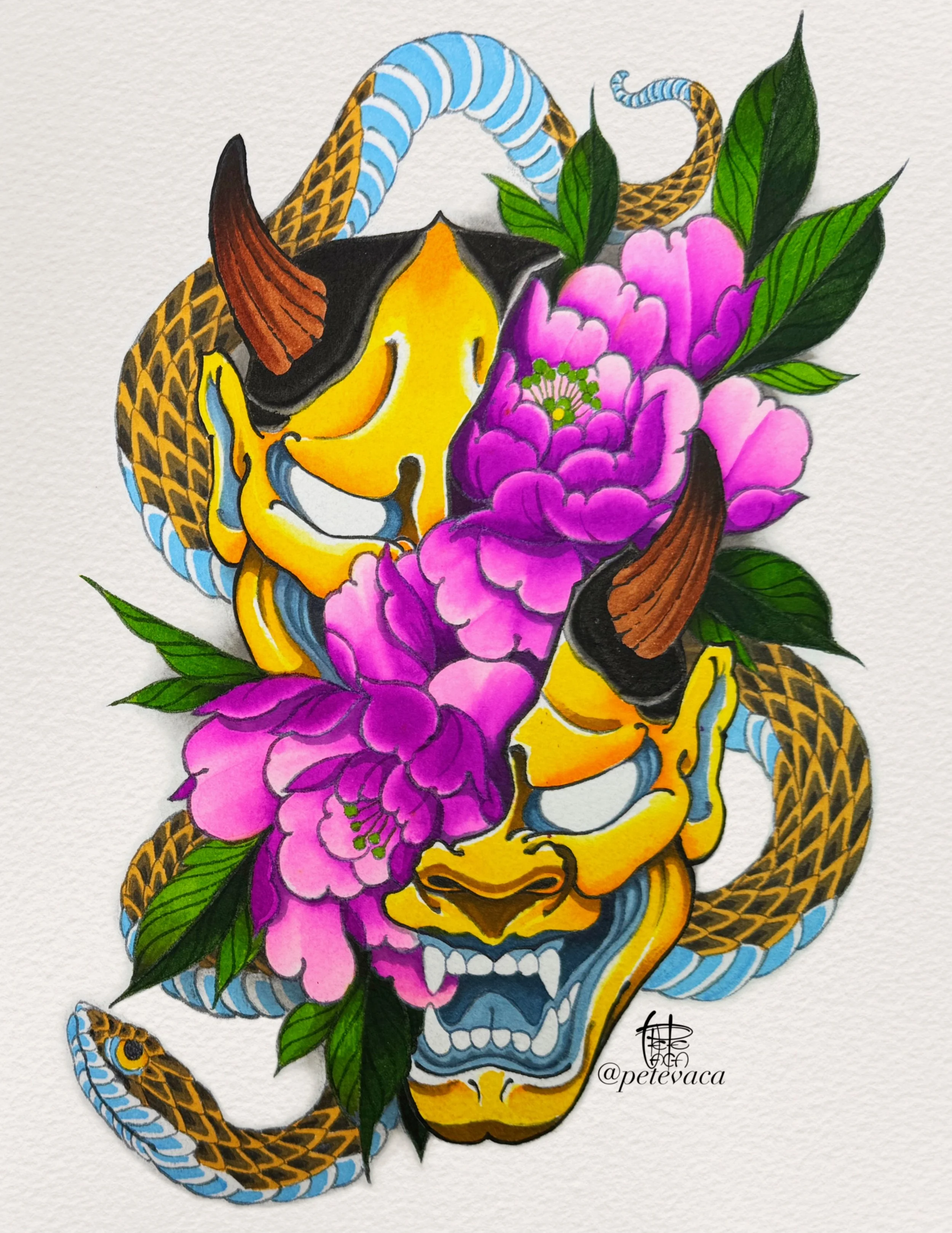 Hannya Peony