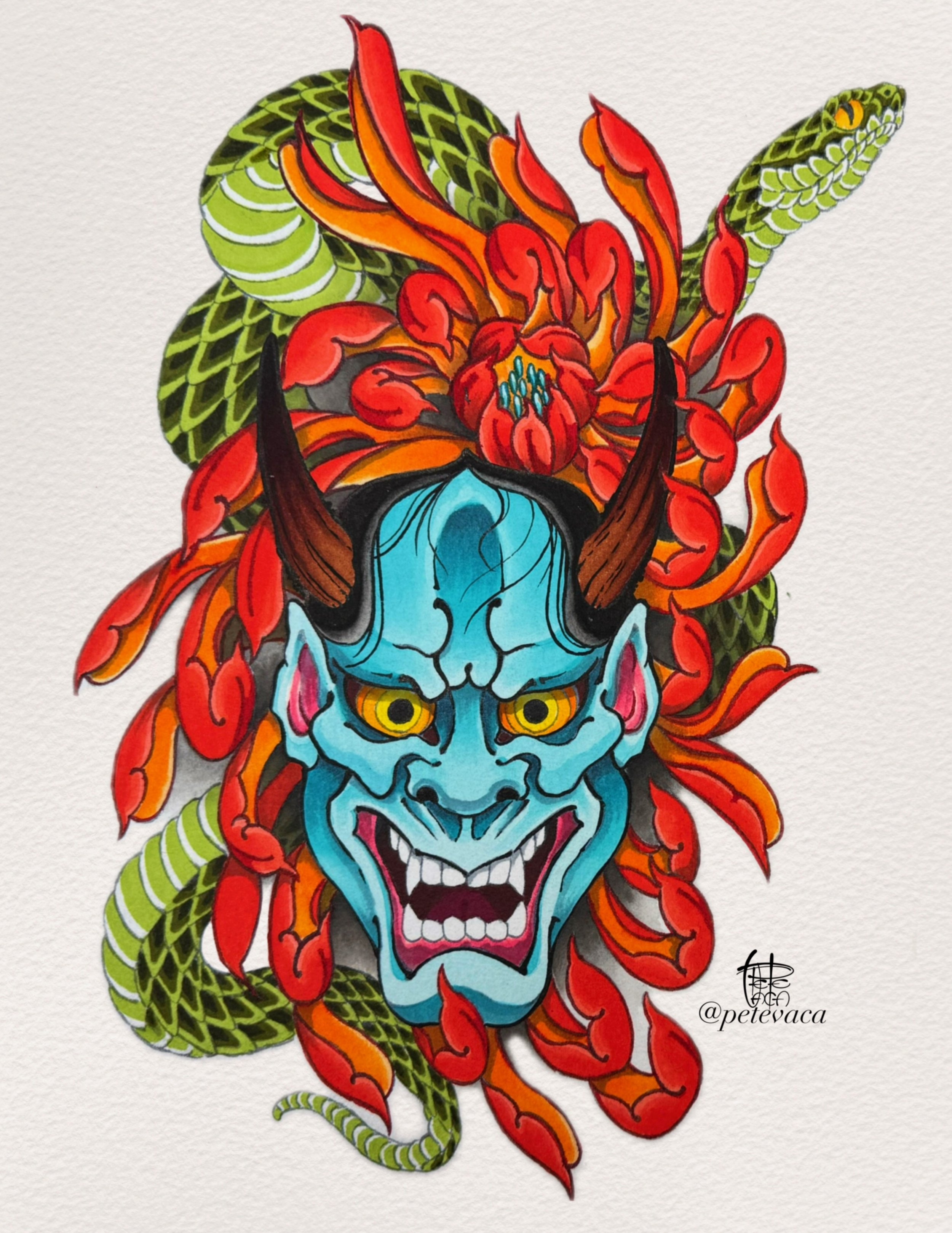 Hannya Chrysanthemum