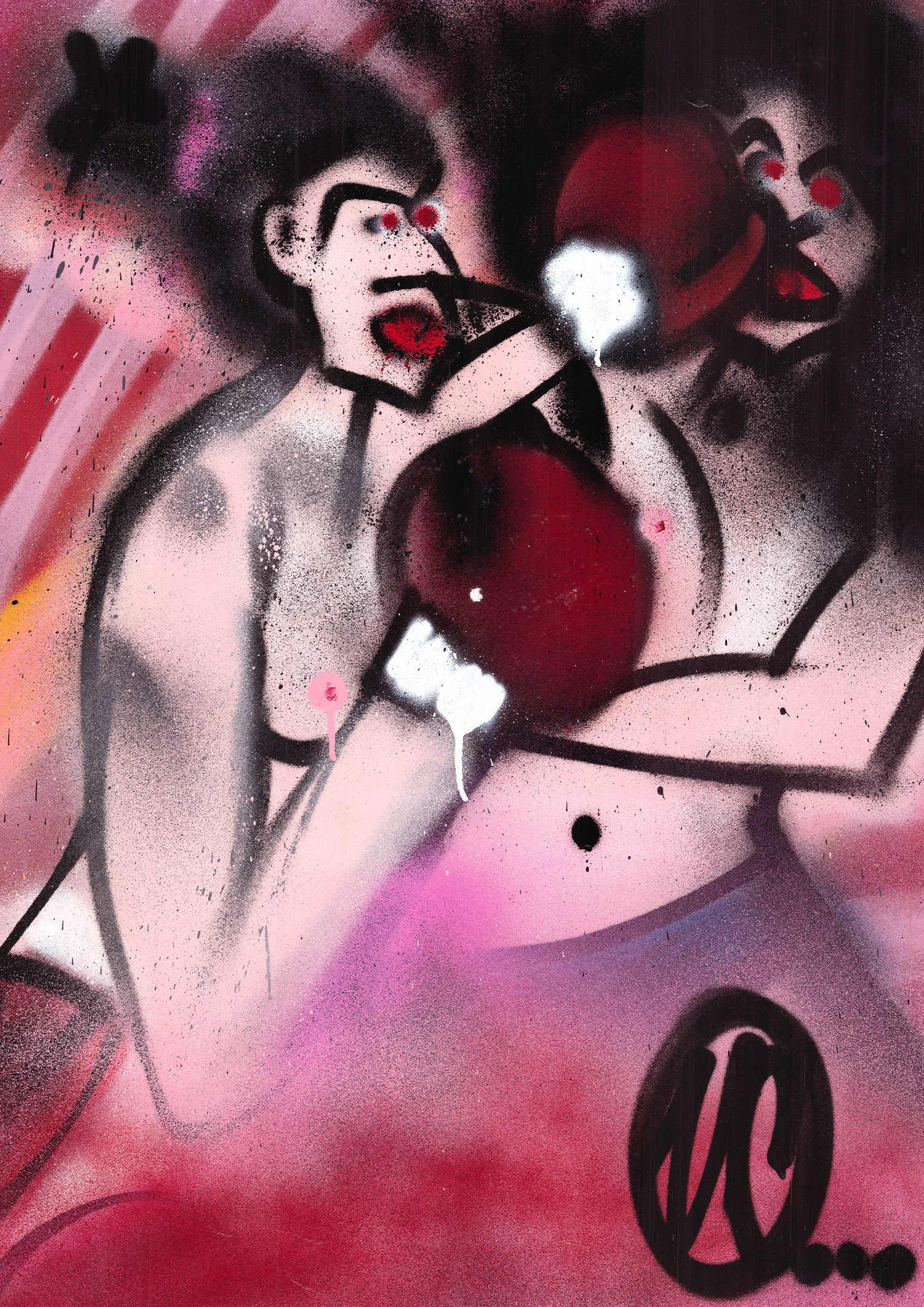 "AMAZON FIGHTS" ORIGINAL