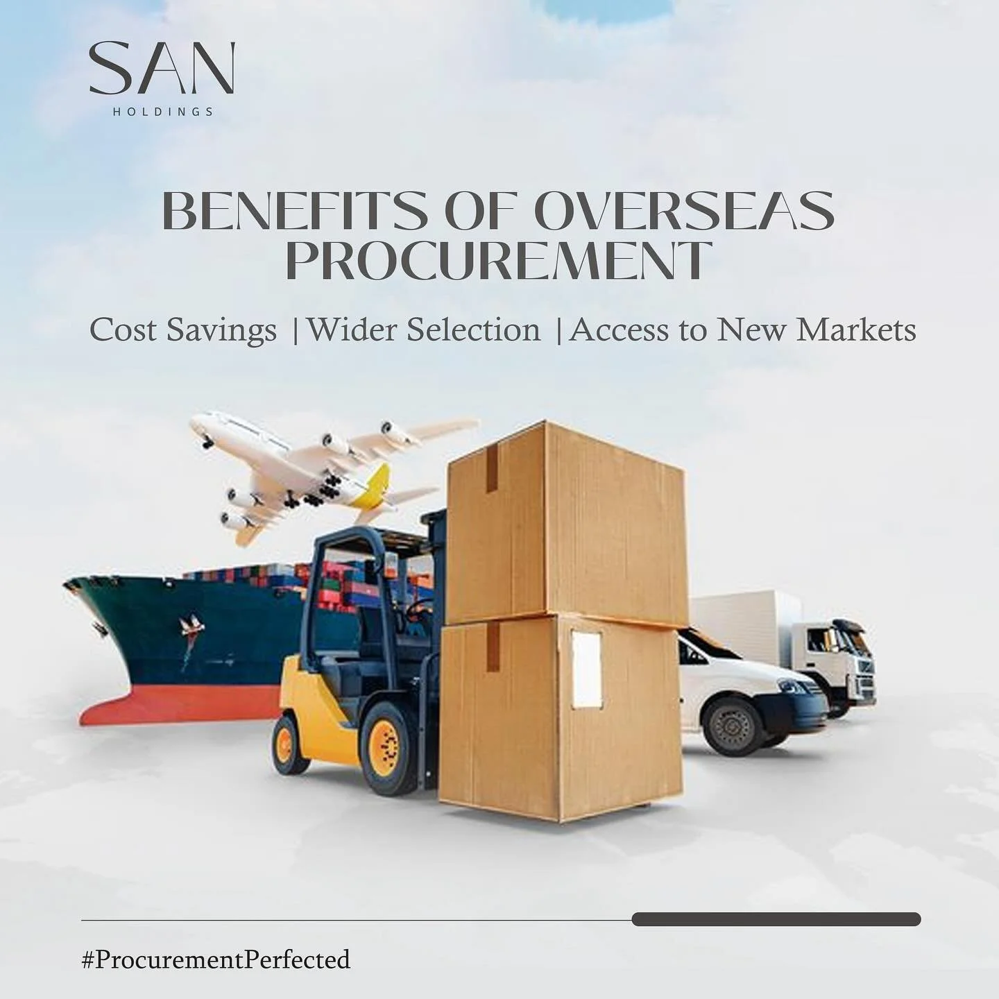 In today&rsquo;s interconnected world, limiting your sourcing options is a missed opportunity. 

Explore the benefits of overseas procurement, including lower costs, greater product variety, and entry into new markets. 

Elevate your business with st