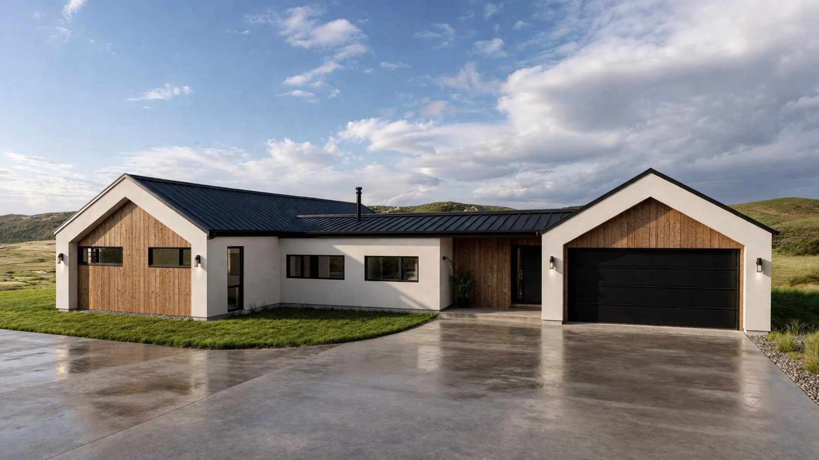 The Twin Gables Whare New Build