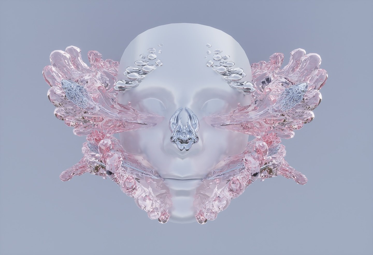 Render of my 3d model.

#render #3dart #digitalsart #digitaljewelry #jewellery #fashionaccessories #accessory #future #android #visuals #bio #posthuman #contemporaryjewelry #art