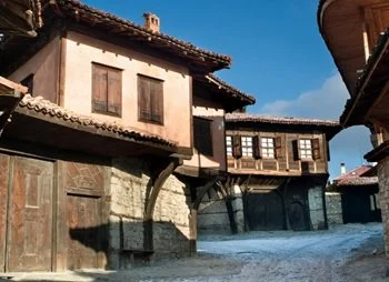 Традиционни възрожденски къщи в Копривщица