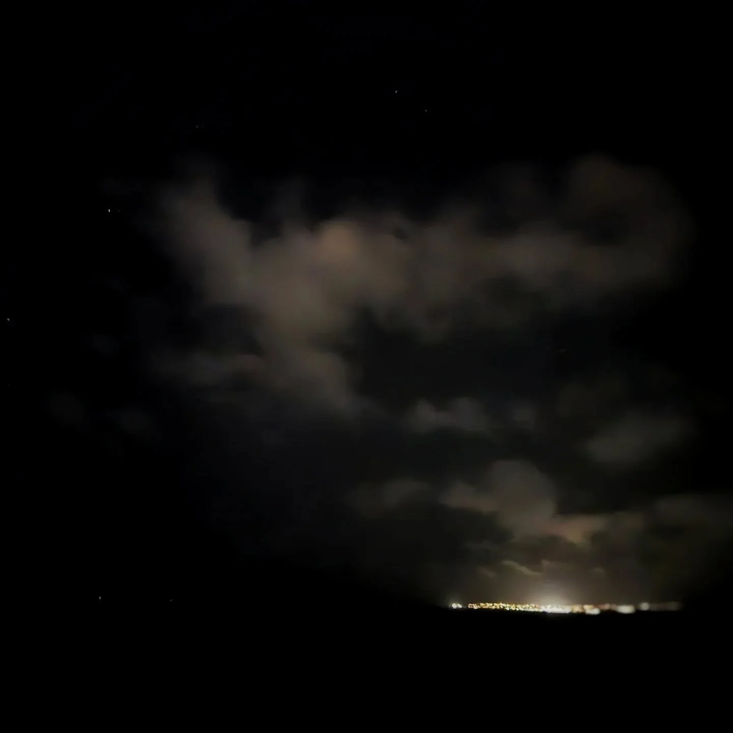 I lovely inky sea for an evening walk.