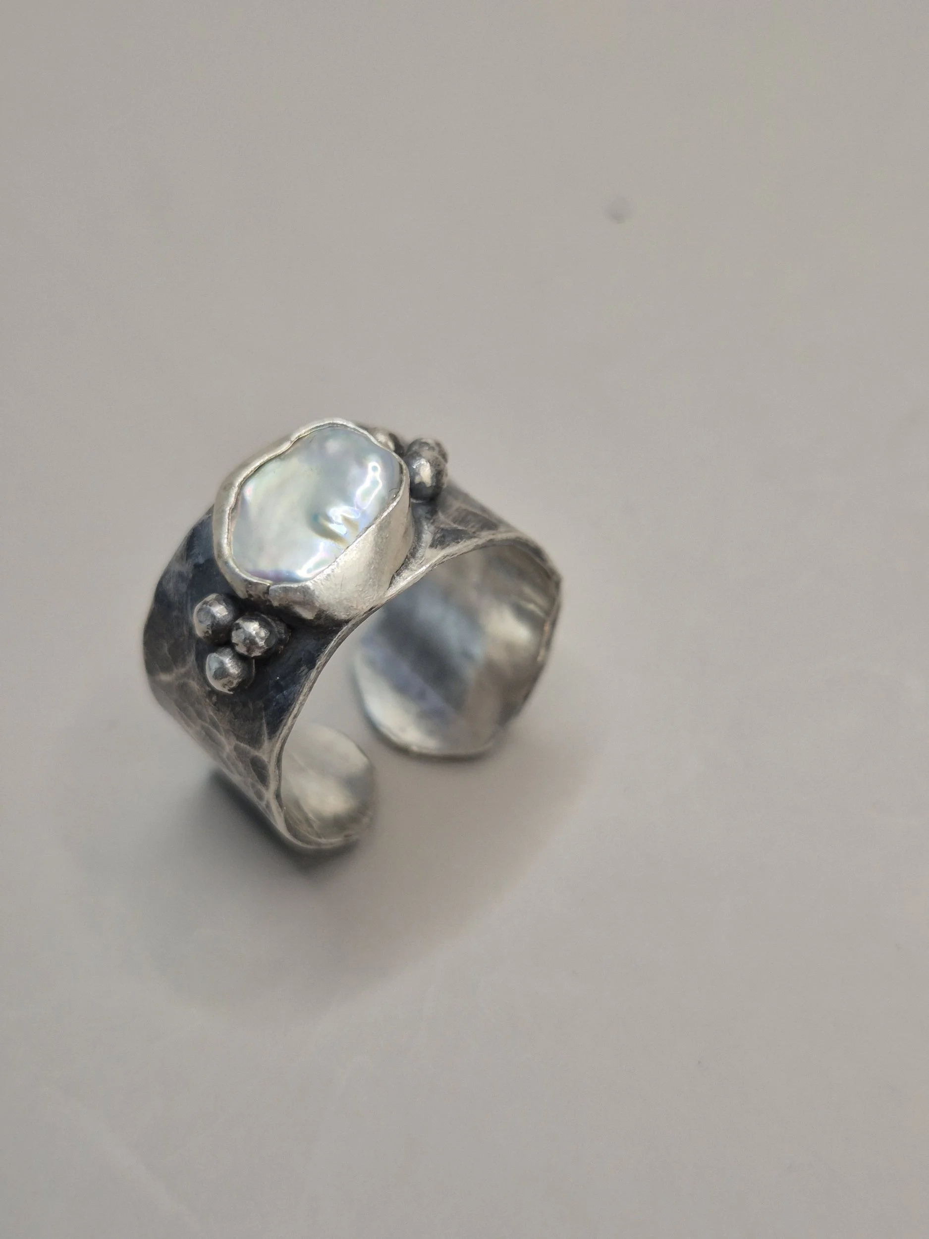 Keishi Pearl Statement Ring