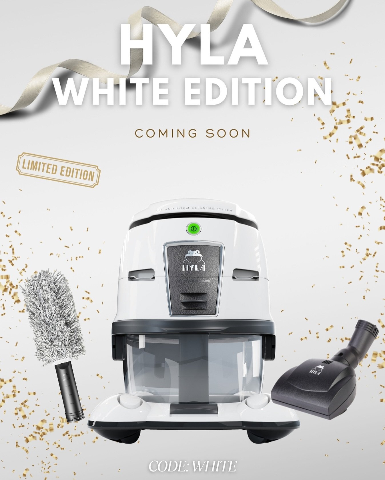 Die HYLA WHITE LIMITED EDITION ist schon bald f&uuml;r euch erh&auml;ltlich🤍

Im Aktionszeitraum (wird schon bald bekannt gegeben) erh&auml;ltst du die Handelektrob&uuml;rste und den Duster kostenlos dazu✨🤍