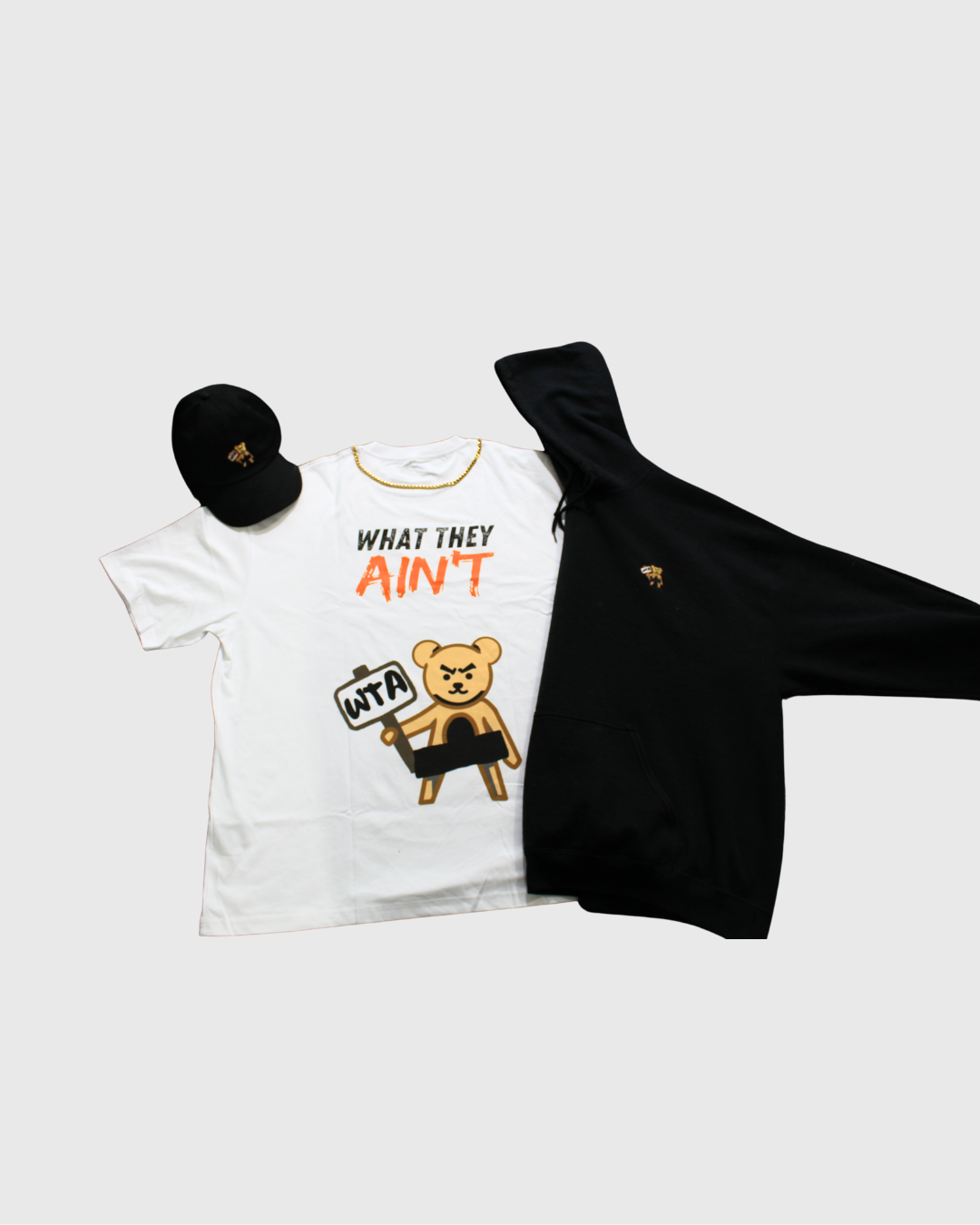 Bear Printed logo T shirt