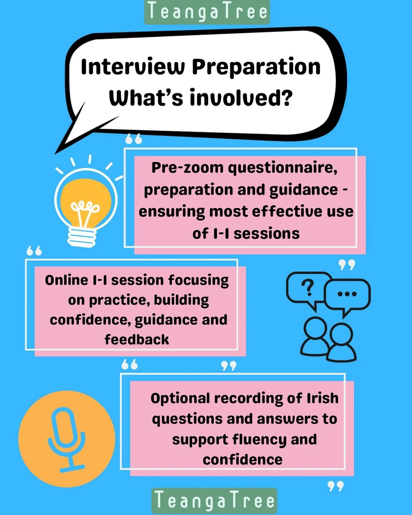 ✨🧑&zwj;🏫Primary School Interview Preparation 🌳🙌 TeangaTree Tips to feel confident, capable and prepared for your next teaching interview ✅ 📣 Special offer on all bookings made this week 📣 ✍️ DM us for more information  #primaryschoolteacher #pr