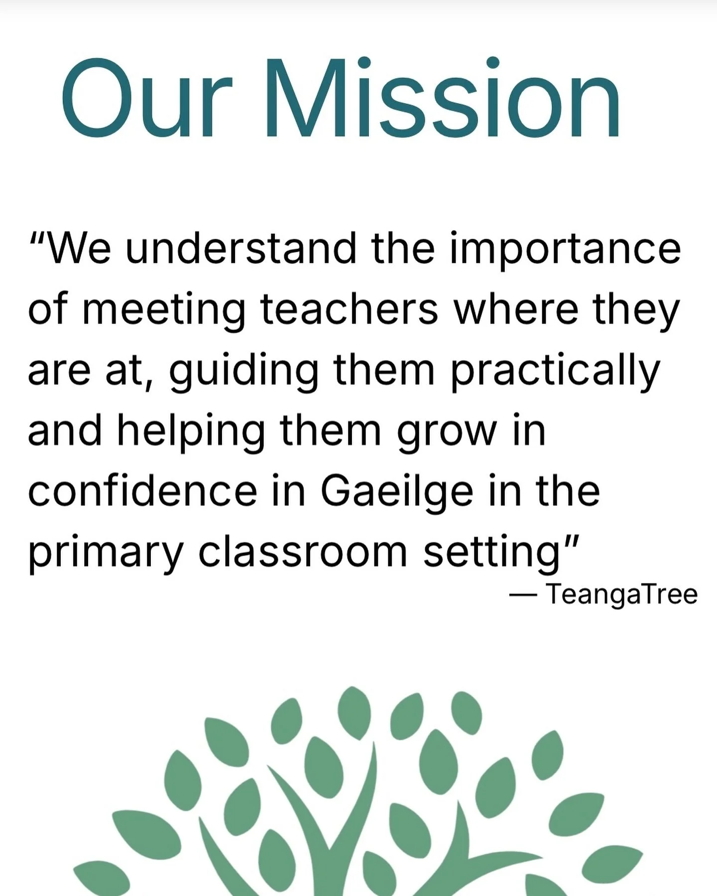 Wishing all our m&uacute;inteoir&iacute; &aacute;dh m&oacute;r ag dul ar ais ar scoil!🧑&zwj;🏫🙌🌳 🚀L&aacute; M&oacute;r ✨ 🙌🌳 F&aacute;ilte go TeangaTree 💻www.TeangaTree.com - our new home for all of our resources, support, courses and events 🙌
