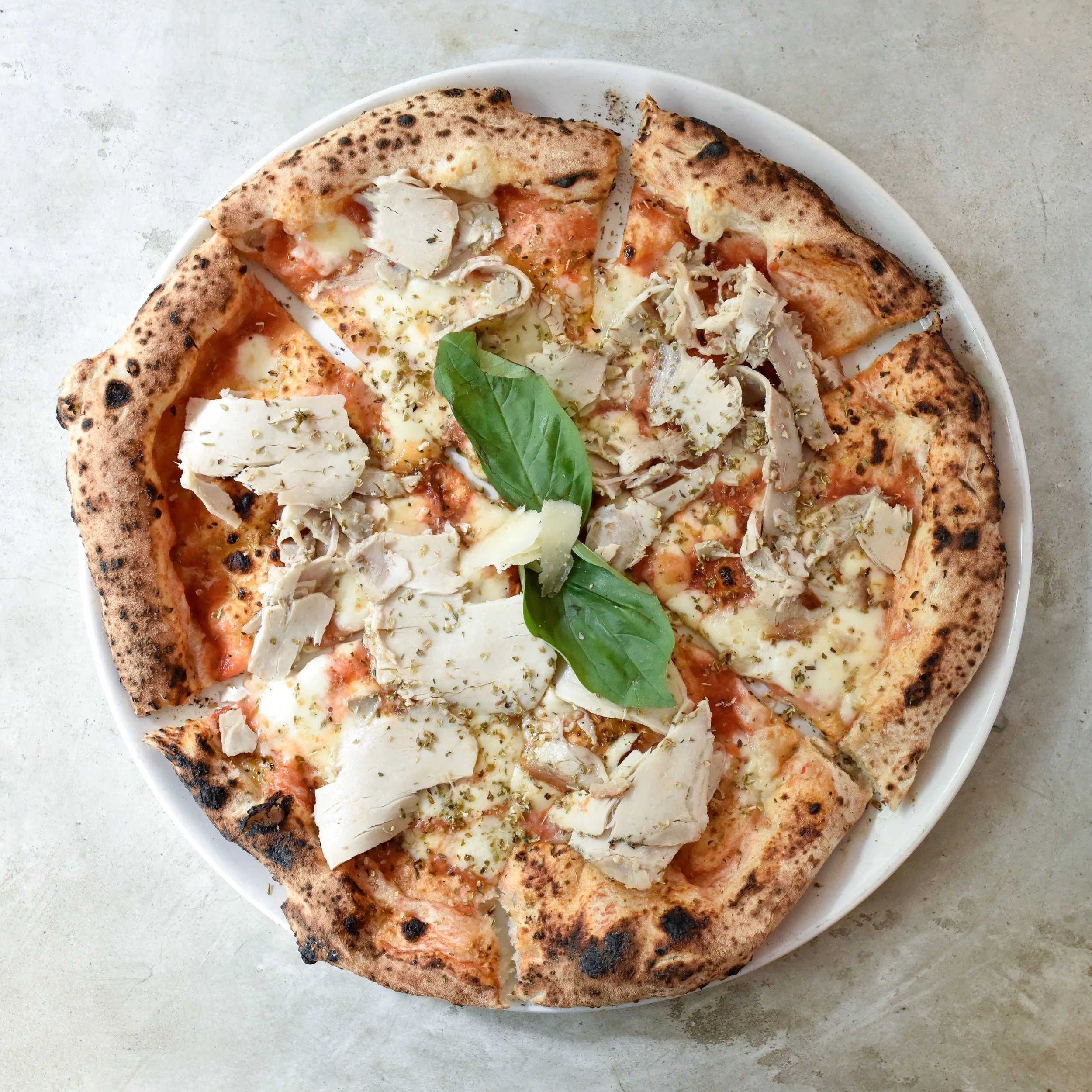 Woodfired Pizza with Porchetta