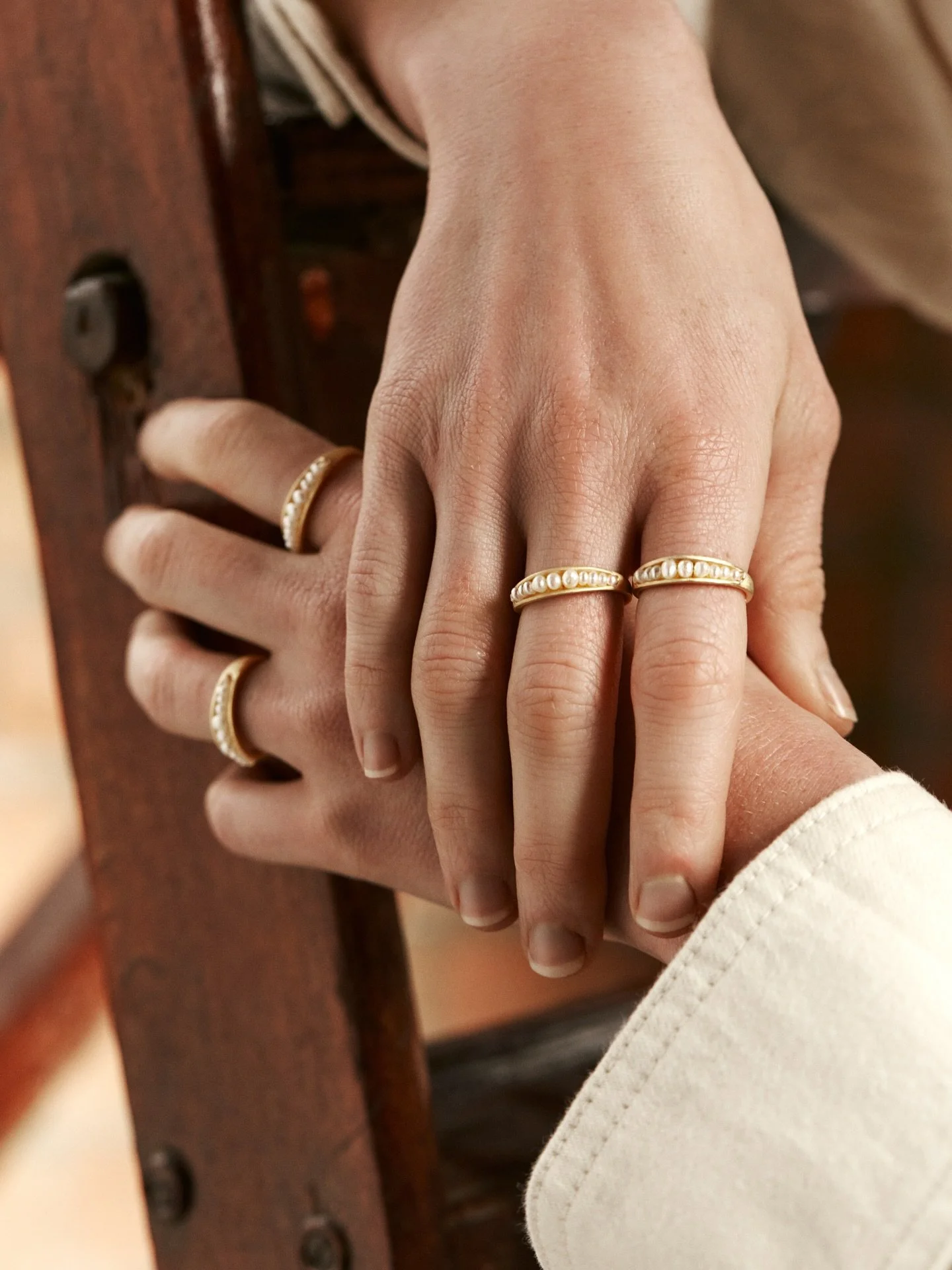 pearls pearls and more pearls @carouseljewels 🤍