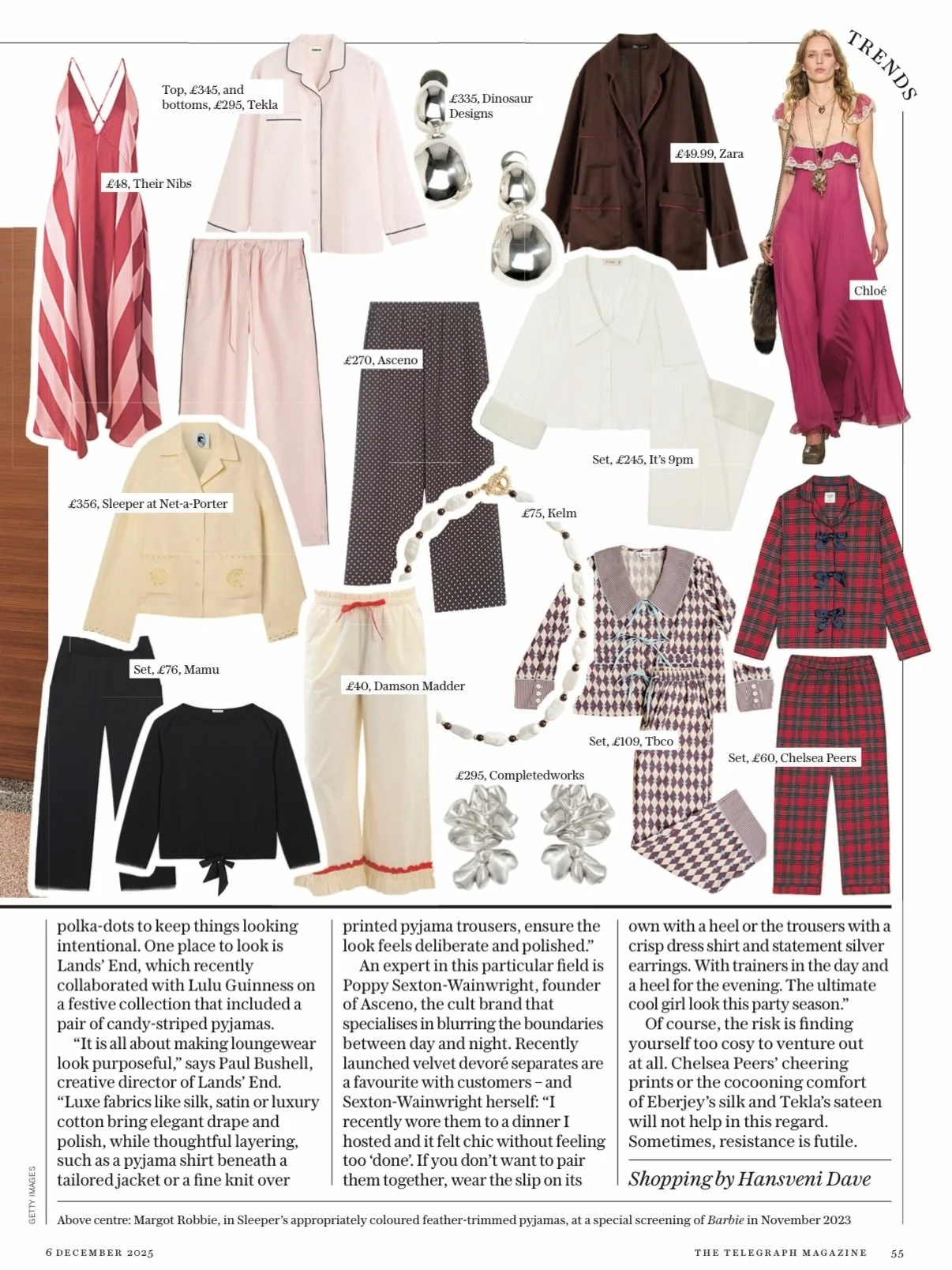 &ldquo;Turning up to a party in your pyjamas is not only acceptable, it&rsquo;s a bona fide fashion flex&rdquo; we couldn&rsquo;t have said it better ourselves @telegraph @telegraphfashion 

Thank you @jessica_burrell @hansveni 🤍