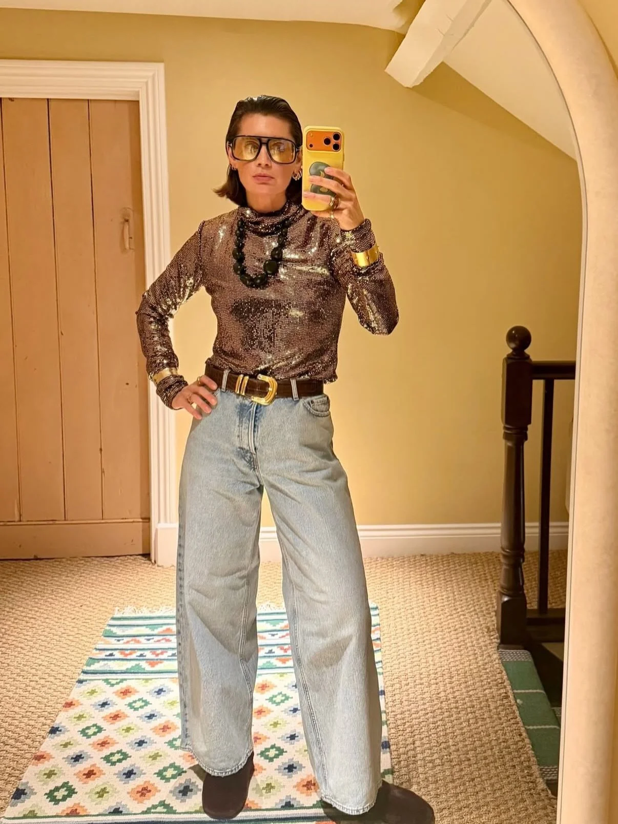 @sarah.corbettwinder wearing @serucchi UGH obsessed!! ✨