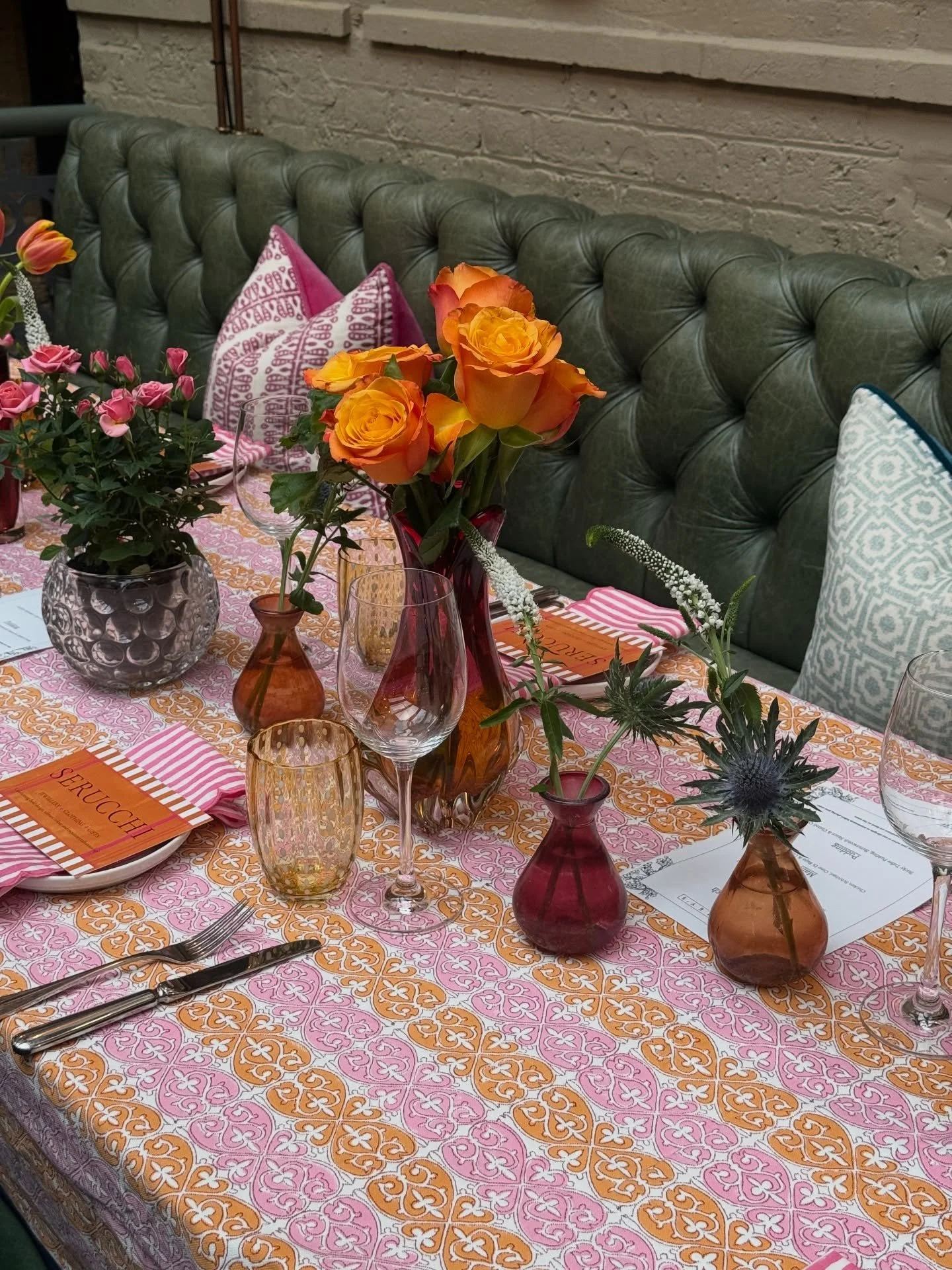 Yesterday we hosted Serucchi&rsquo;s first ever event!

A fun, relaxed, creative morning where guests were able to design their very own embroidered jacket - from fabrics to finishing touches, it was all about making it &ldquo;so you&rdquo;.

And bec