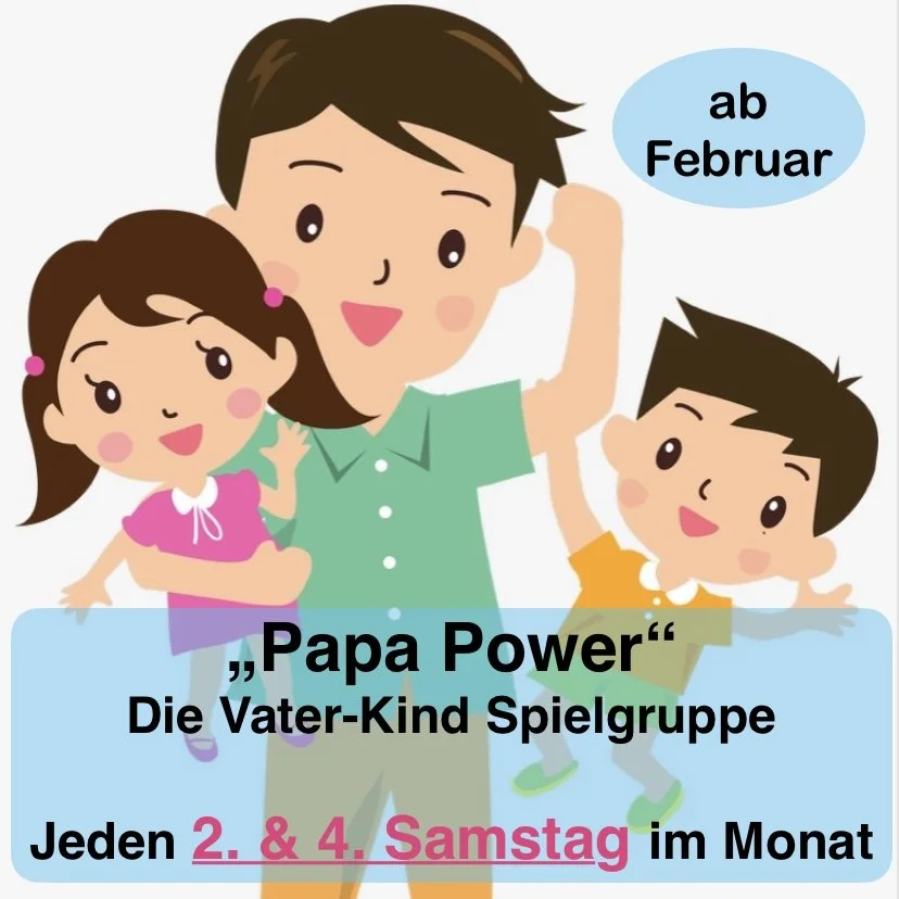 *für Väter* 3 x Spielgruppe & Bewegungsspaß XL Minis (ca. 12 - 36  Monate) am 2. und 4. Samstag im Monat 9.30 - 11.00 Uhr