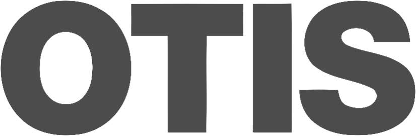The word 'OTIS' in large, black, bold letters.