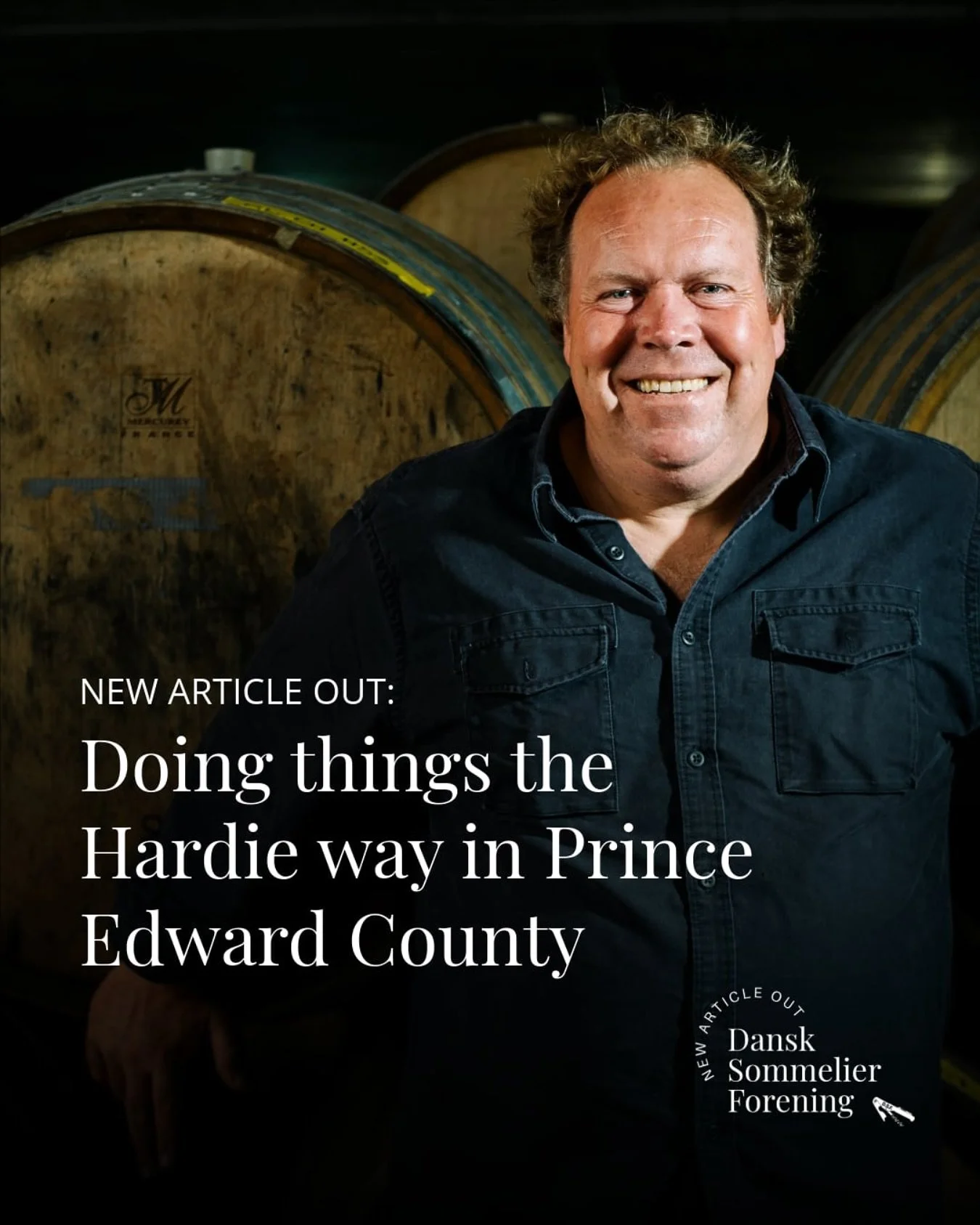 NEW ARTICLE OUT:
DOING THINGS THE HARDIE WAY IN PRINCE EDWARD COUNTY

A cool climate and a terroir of clay and limestone are a rare combination found in few places in the world. Prince Edward County on the north shore of Lake Ontario has it. This may