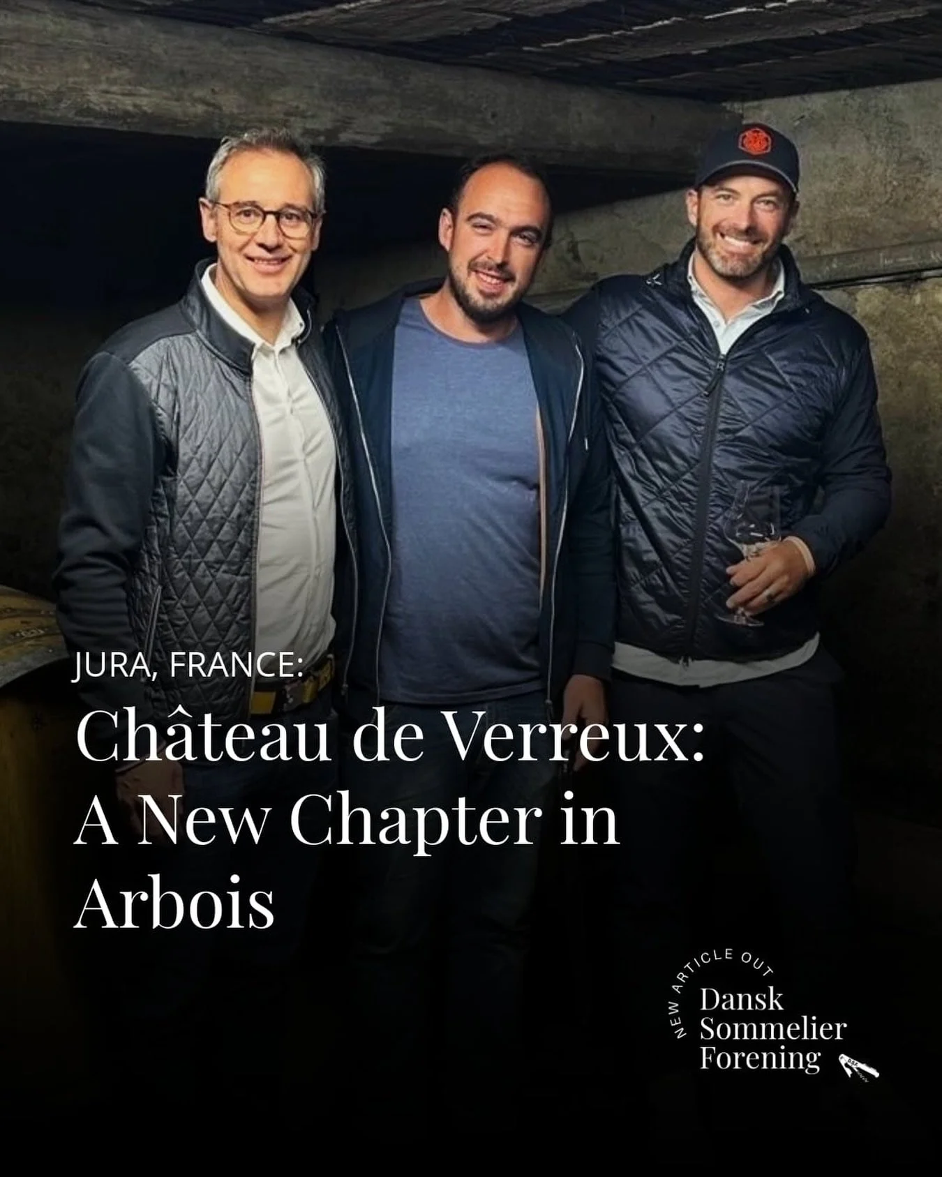 NEW ARTICLE OUT!
Ch&acirc;teau de Verreux: A New Chapter in Arbois

It was a pleasure to speak with Vincent Remillet and Yann Greset from Ch&acirc;teau de Verreux. Thank you to Morten Nass from Vinens Verden / wine.dk for making the interview possibl