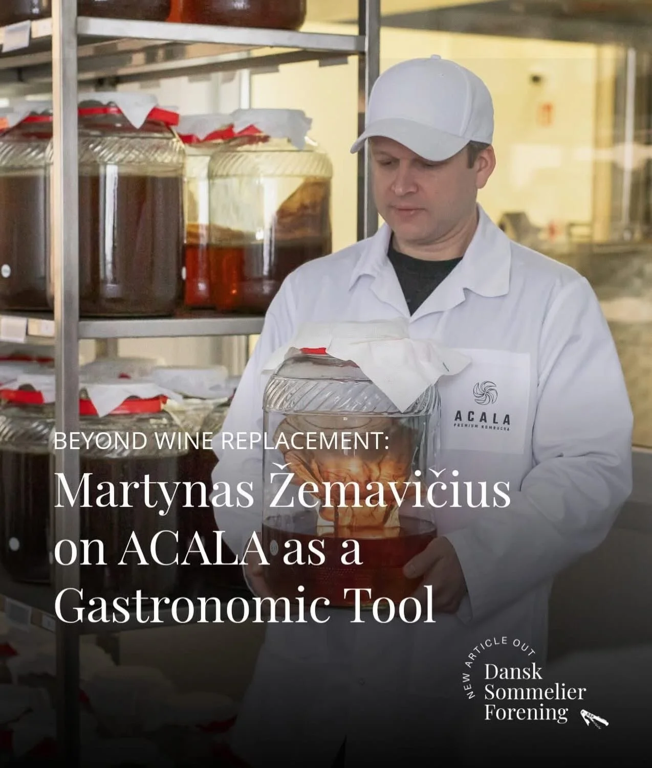 NEW ARTICLE OUT: Martynas Žemavičius on @acala_global as a Gastronomic Tool

In many restaurants today, sommeliers are beginning to develop non-alcoholic pairings alongside traditional wine pairings. Producers are experimenting with fermentation, tea